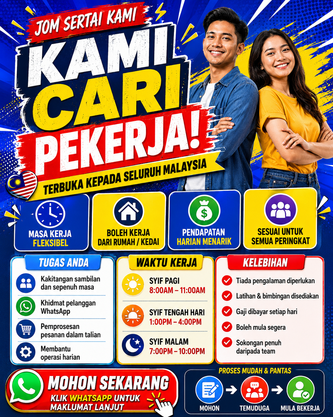 ओक्यूडब्ल्यूवायएससाहिप3 Facebook ad: FortunePapa Malaysia - Earn Cash by Visiting Brand Websites