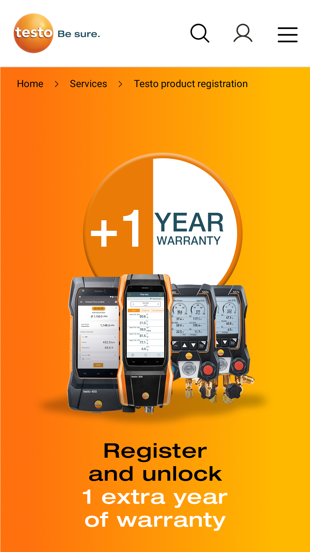 Testo North America Facebook ad