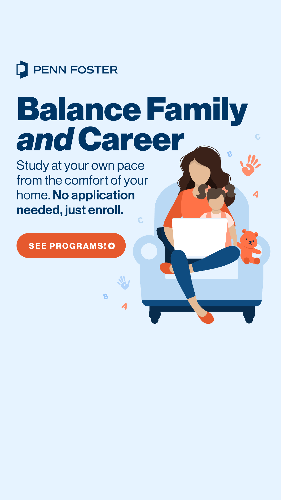 Penn Foster Facebook ad