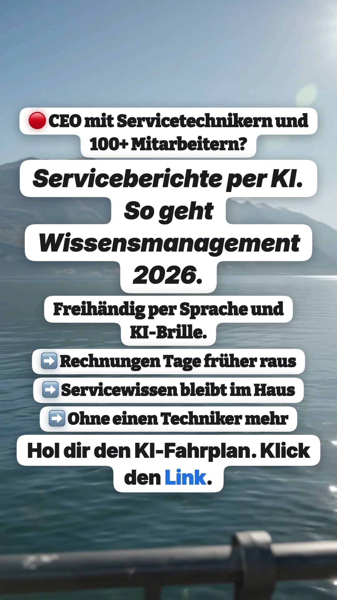 Vusyon Facebook ad: Mehr Ergebnis im Service