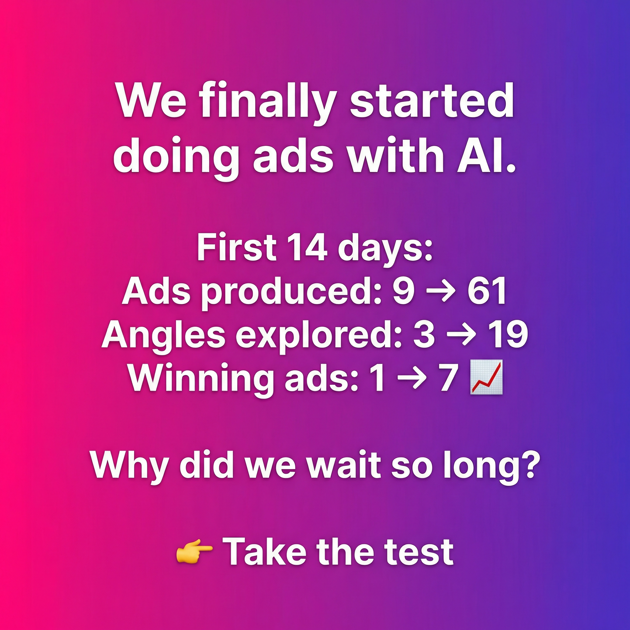trycrush.ai Facebook ad