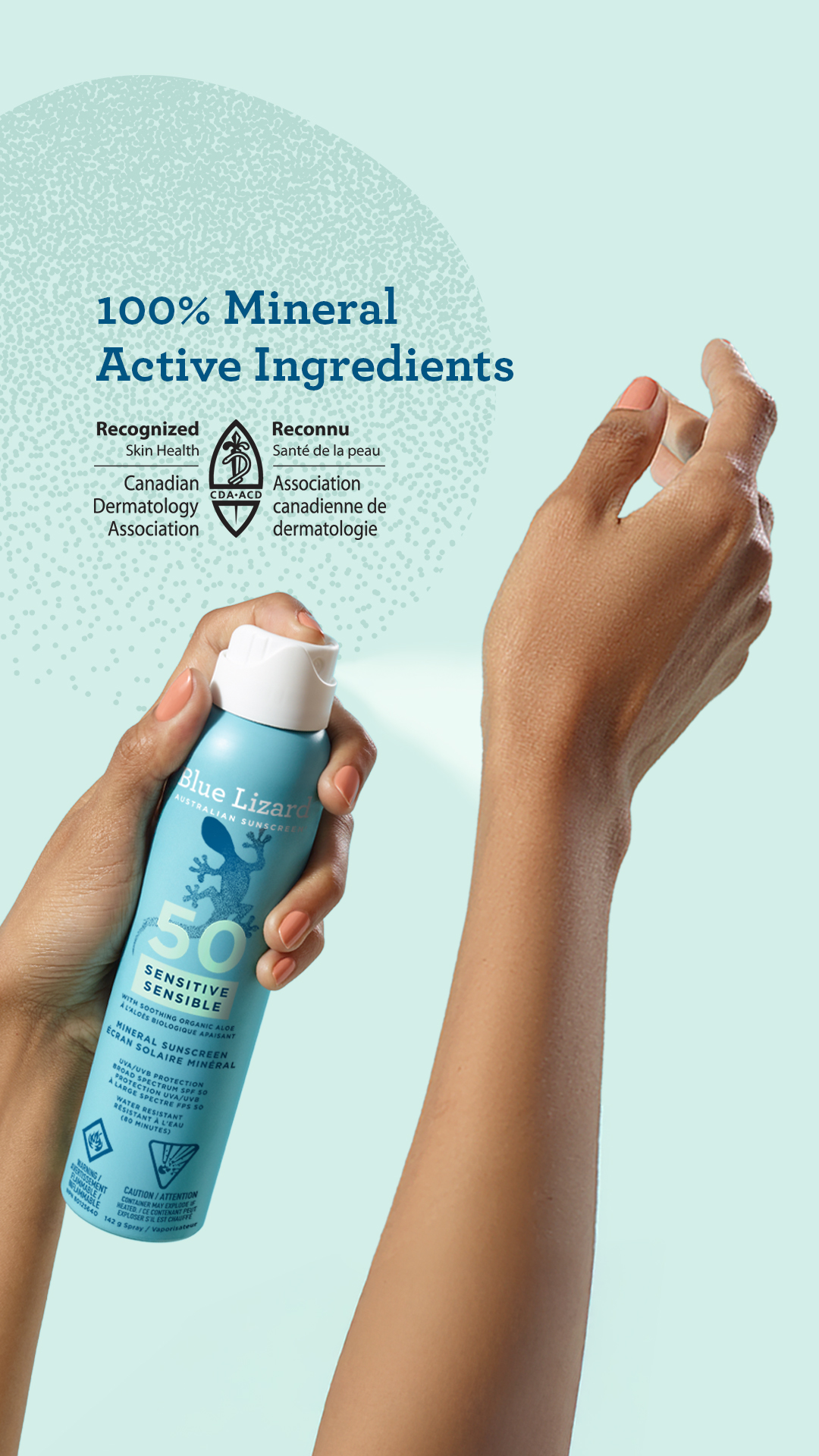 Blue Lizard Sunscreen Facebook ad