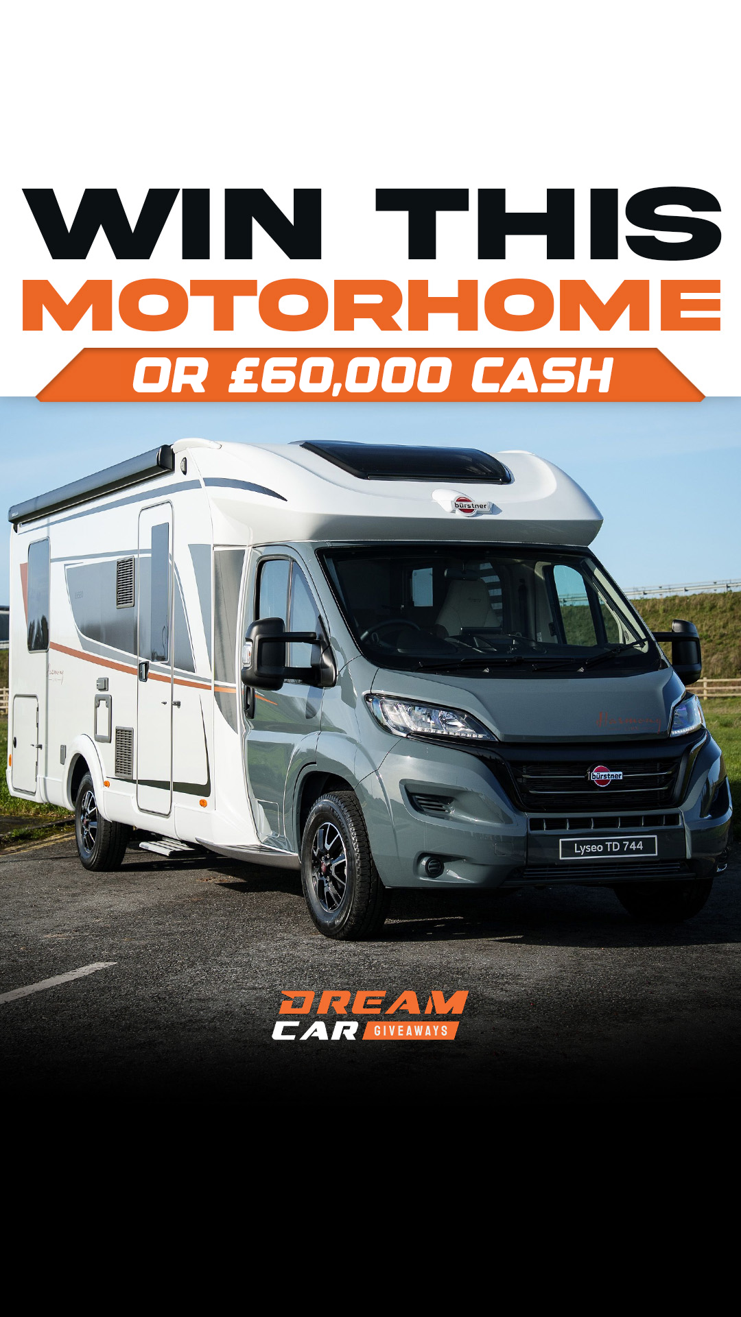 Dream Car Giveaways Facebook ad
