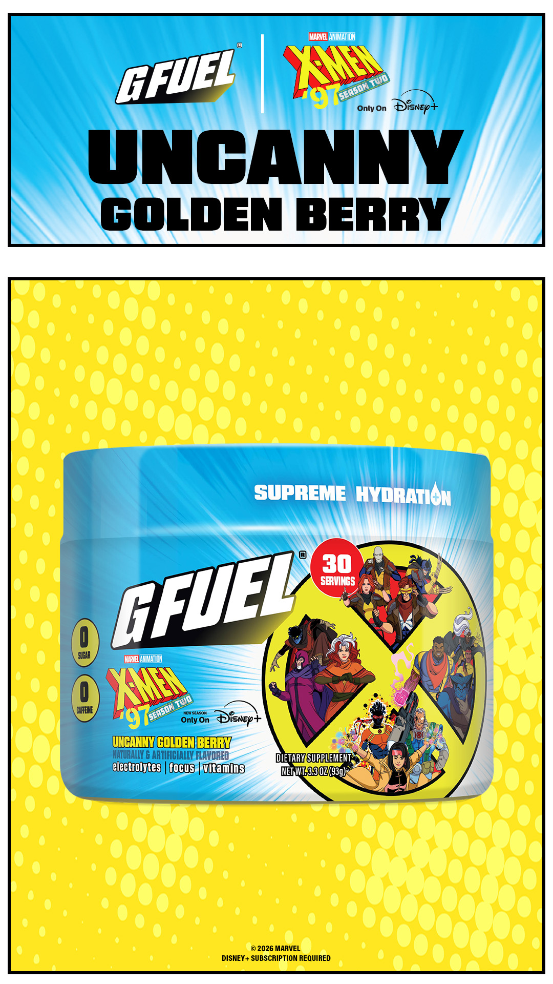 G FUEL Facebook ad
