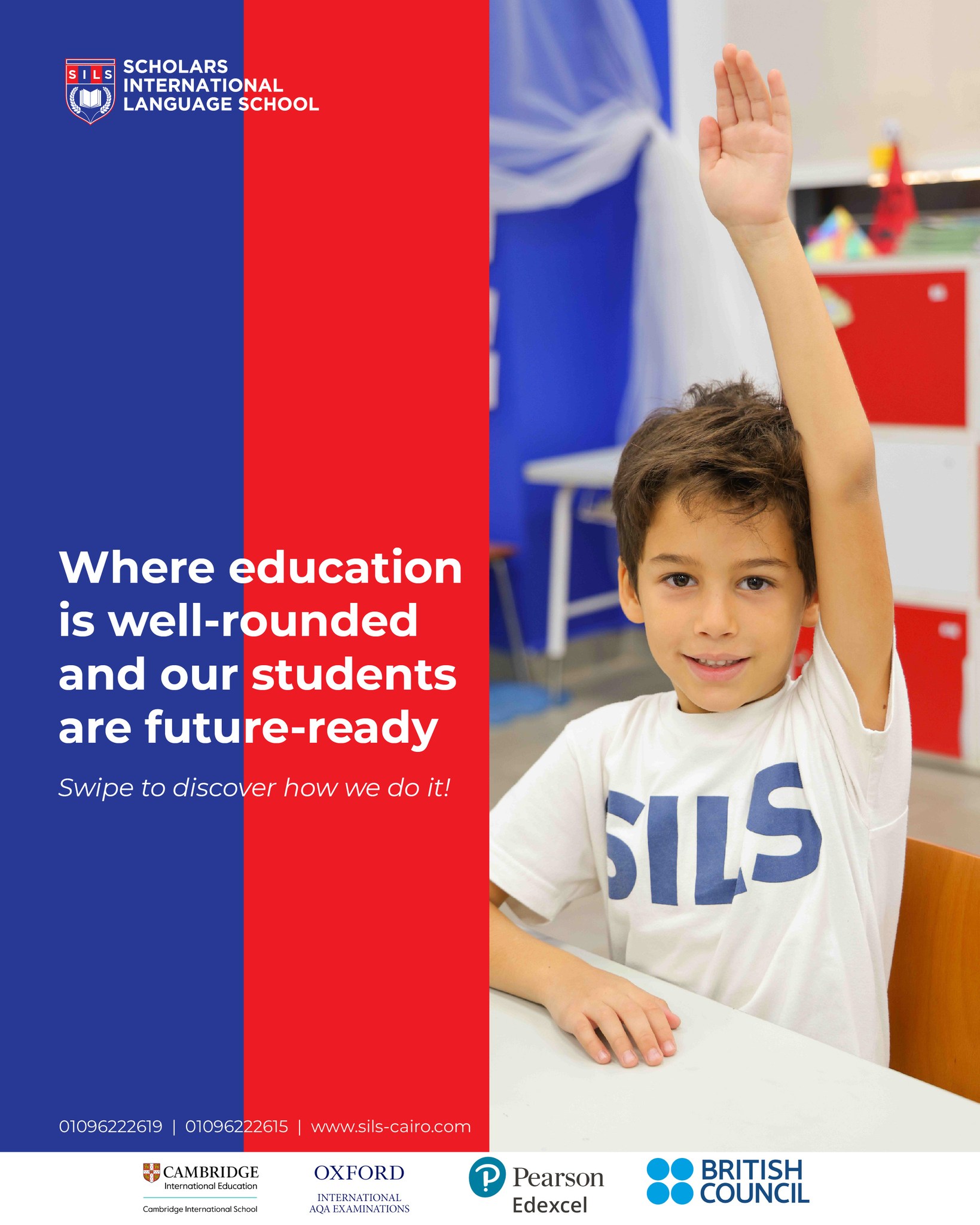 Scholars International Language School Facebook ad