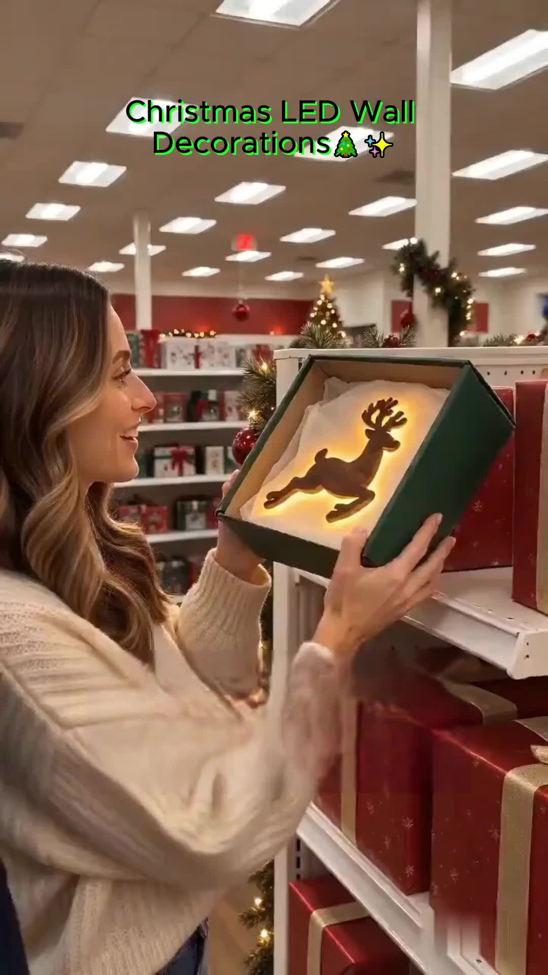 Bonneidea Facebook ad: Illuminez votre intérieur pour Noël