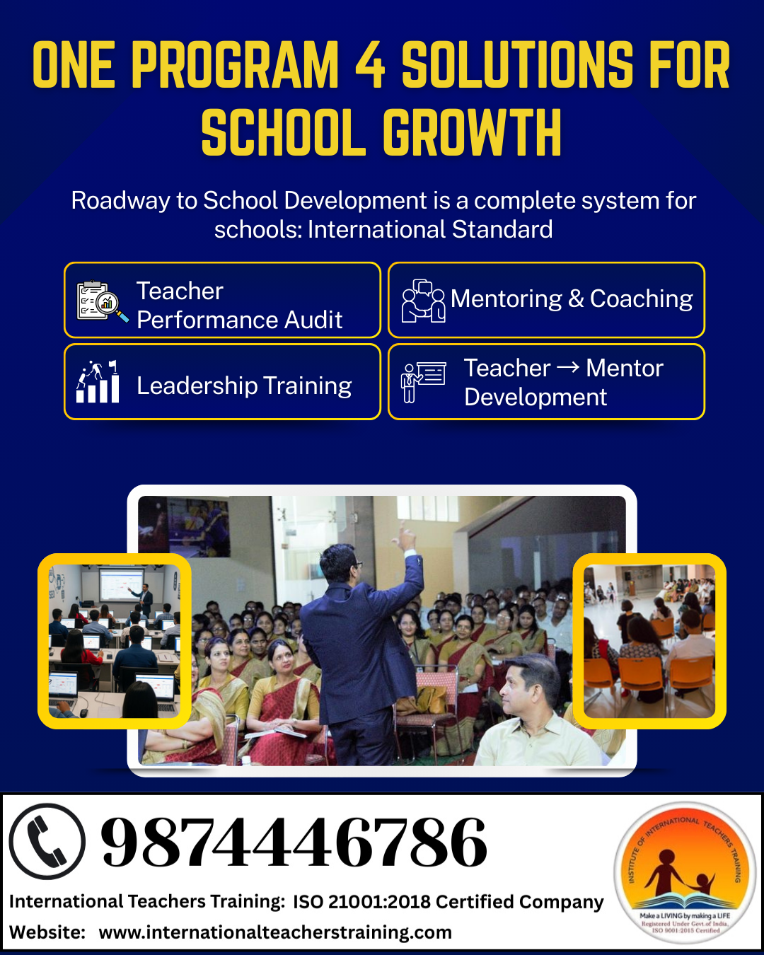 Institute of International Teachers Training Facebook ad from Feb 17, 2026