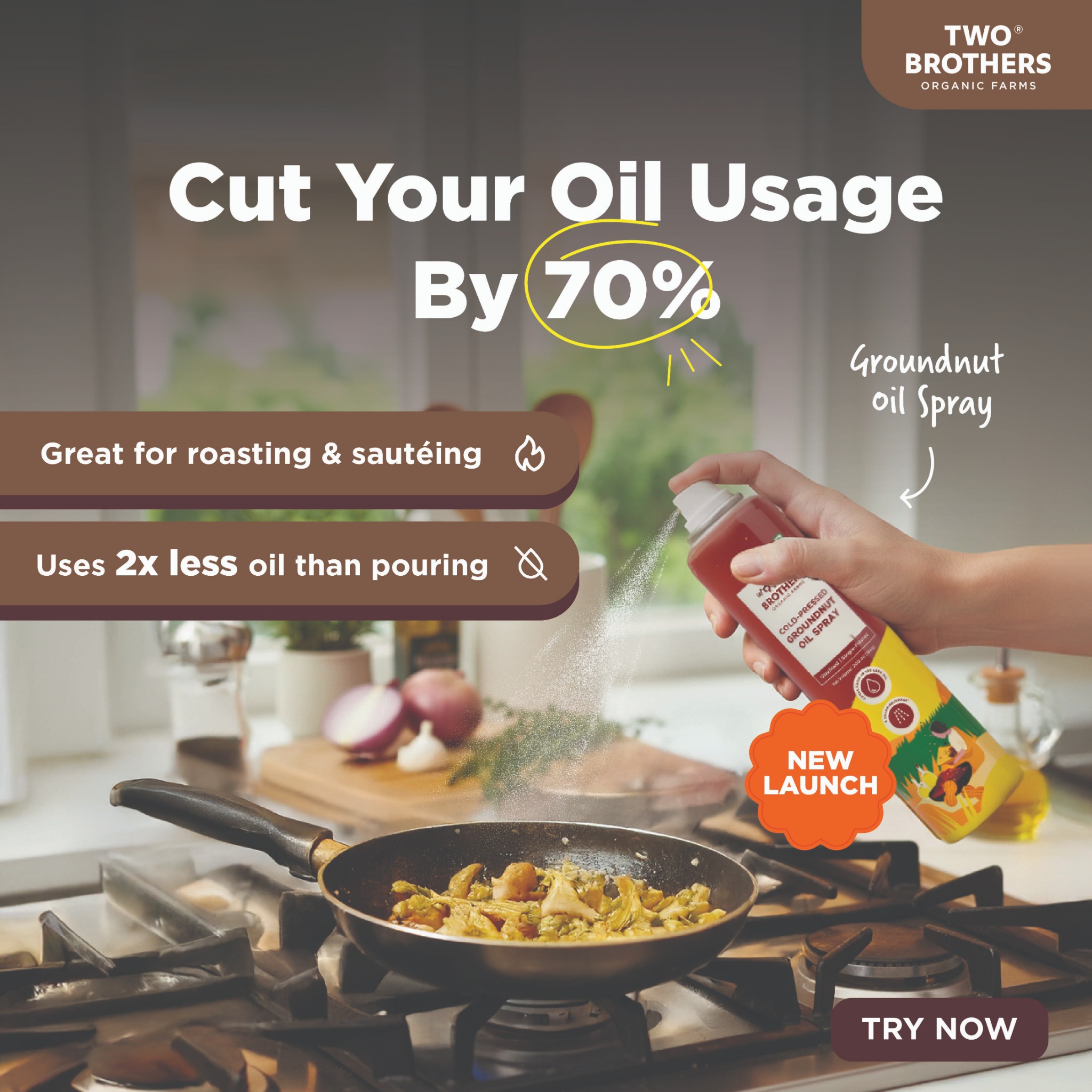 Two Brothers Organic Farms Facebook ad
