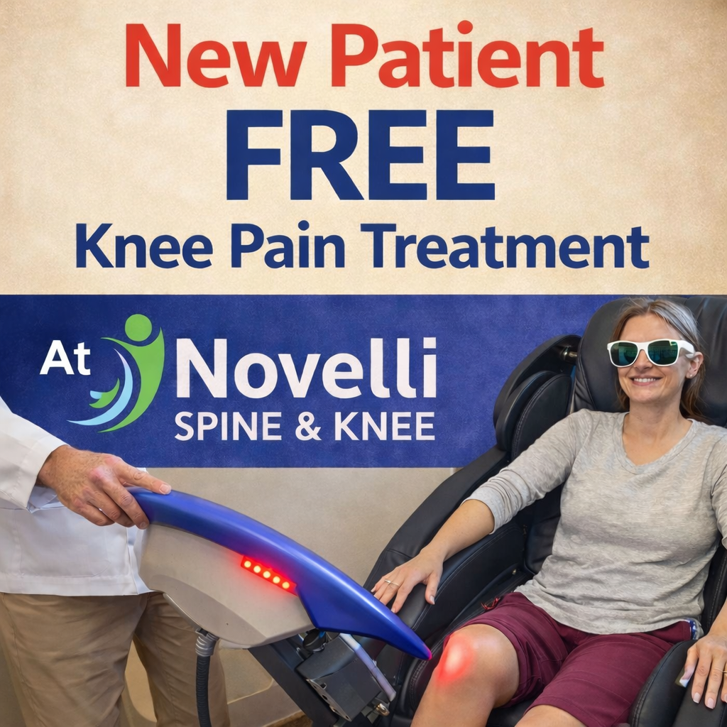 Novelli Spine & Knee Center Facebook ad