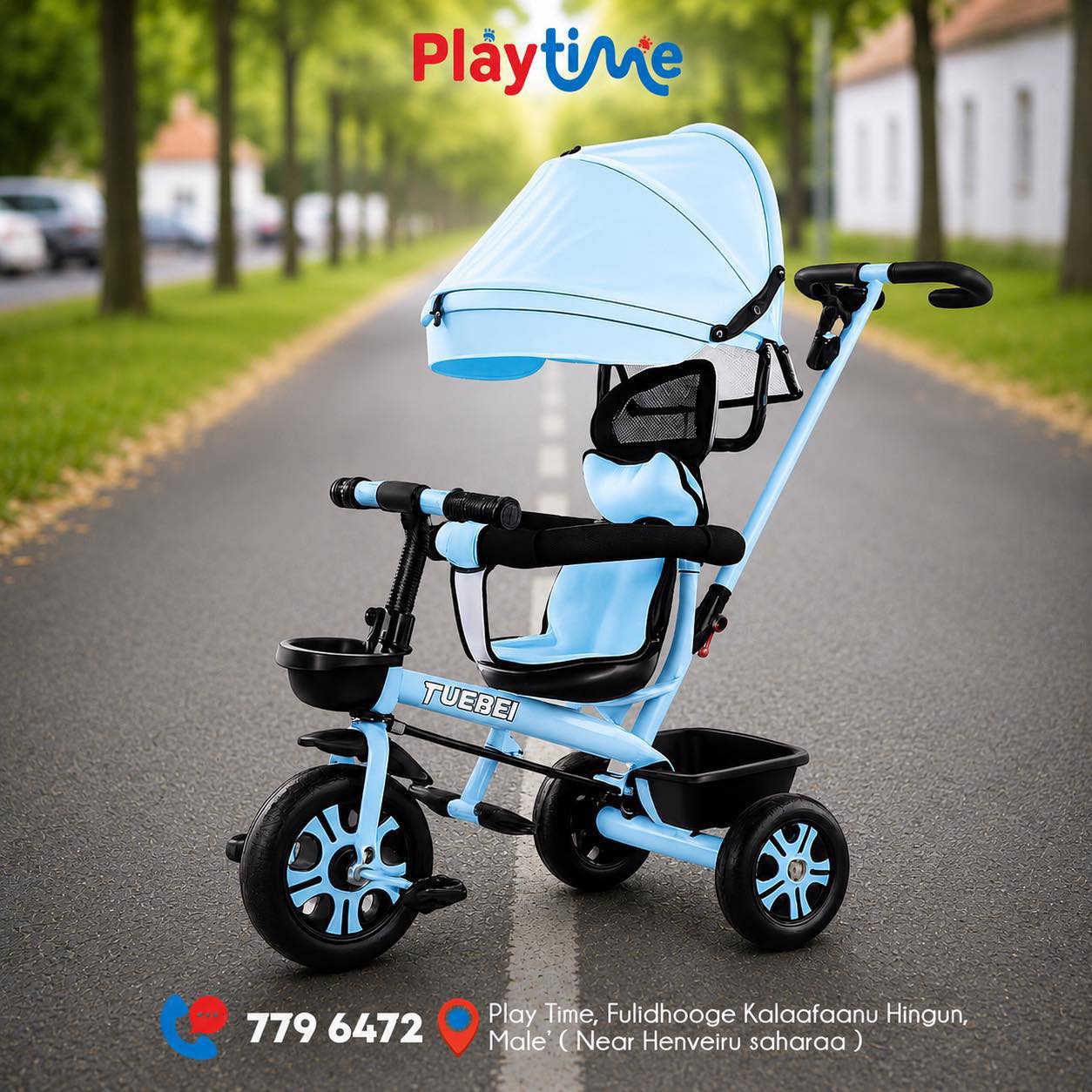 Play Time Facebook ad: phone 779-6472