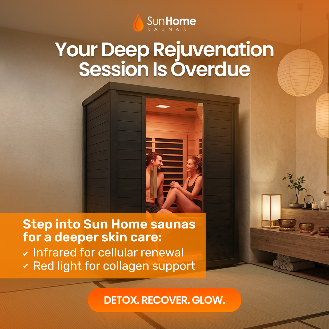 Sun Home Saunas Facebook ad