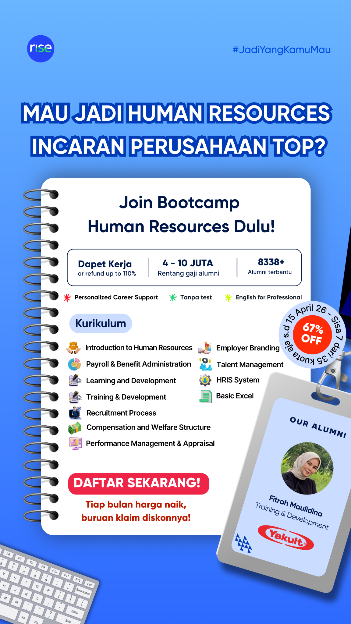 harisenin.com Facebook ad