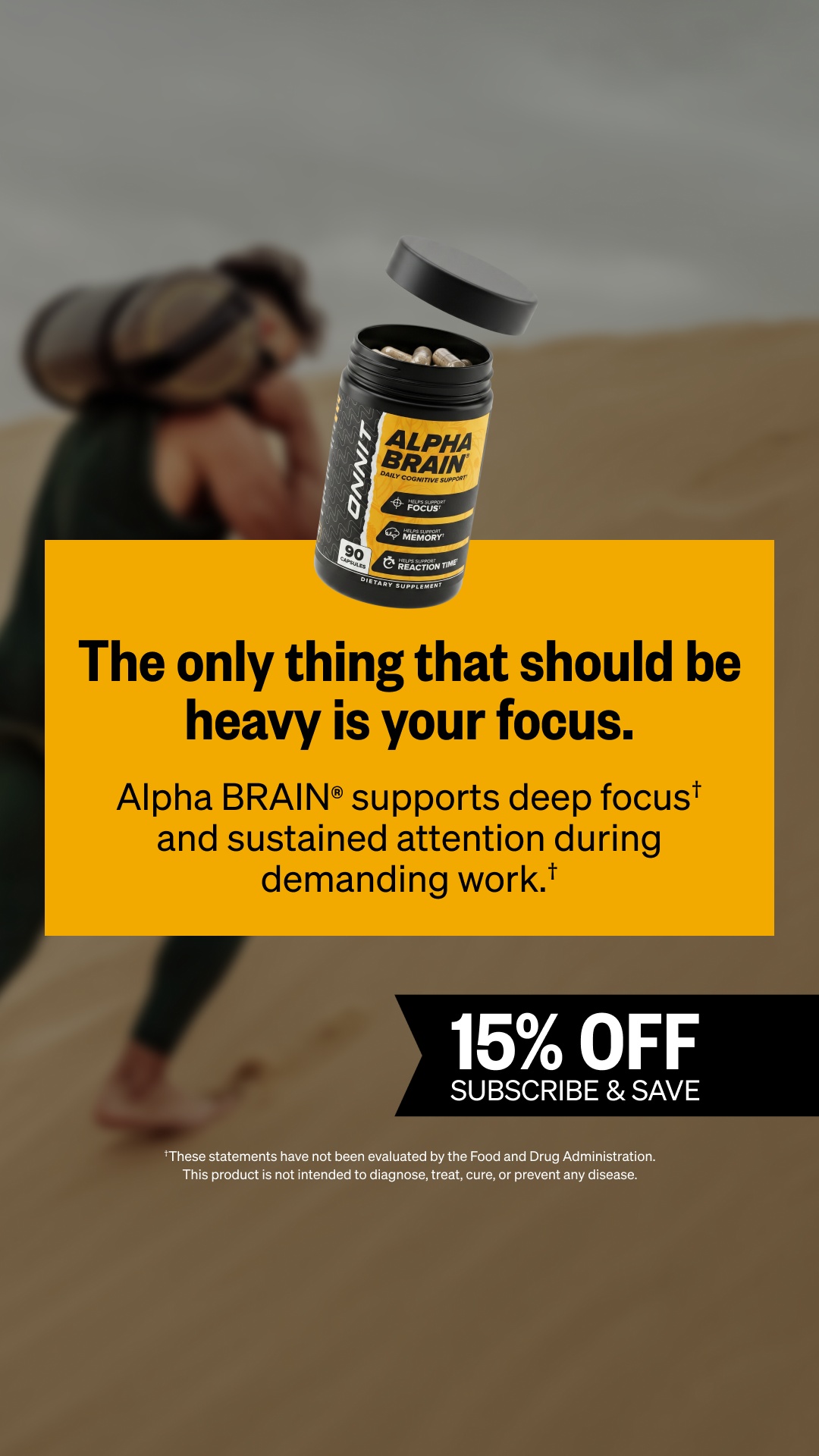 Onnit Facebook ad