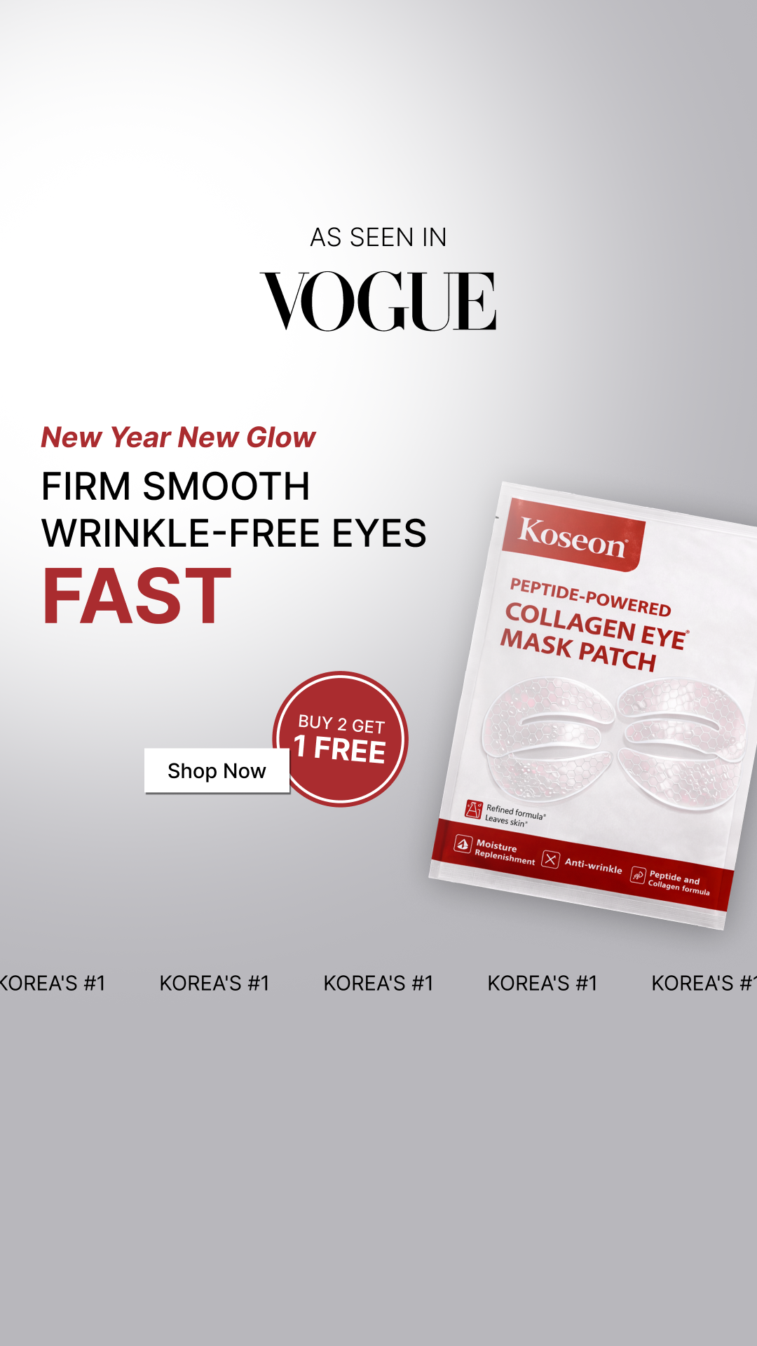 Korean Clinical Skincare Lab Facebook ad