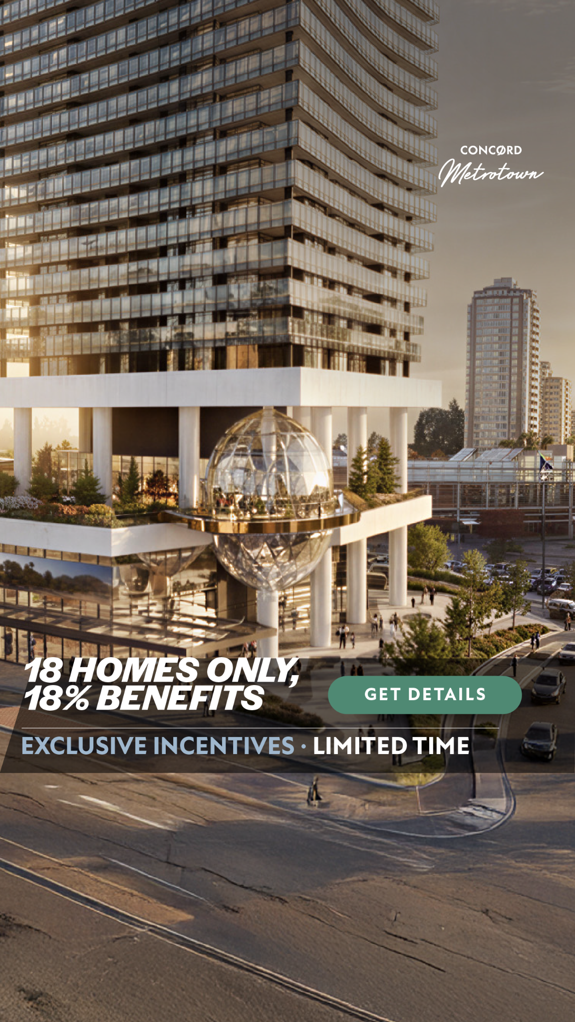 Concord Pacific - Canada Facebook ad from Apr 10, 2026