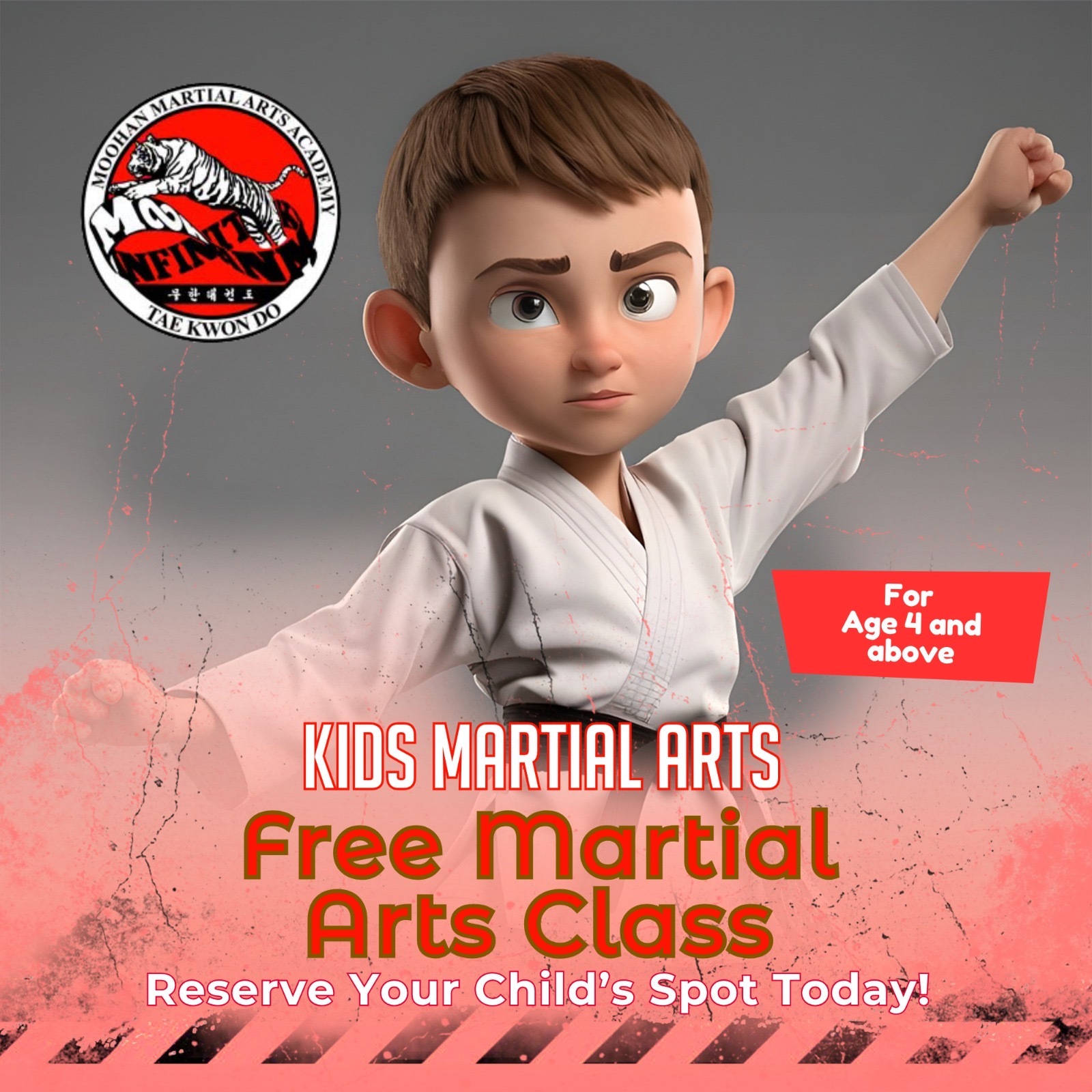 Moohan Martial Arts of Cumming Facebook ad