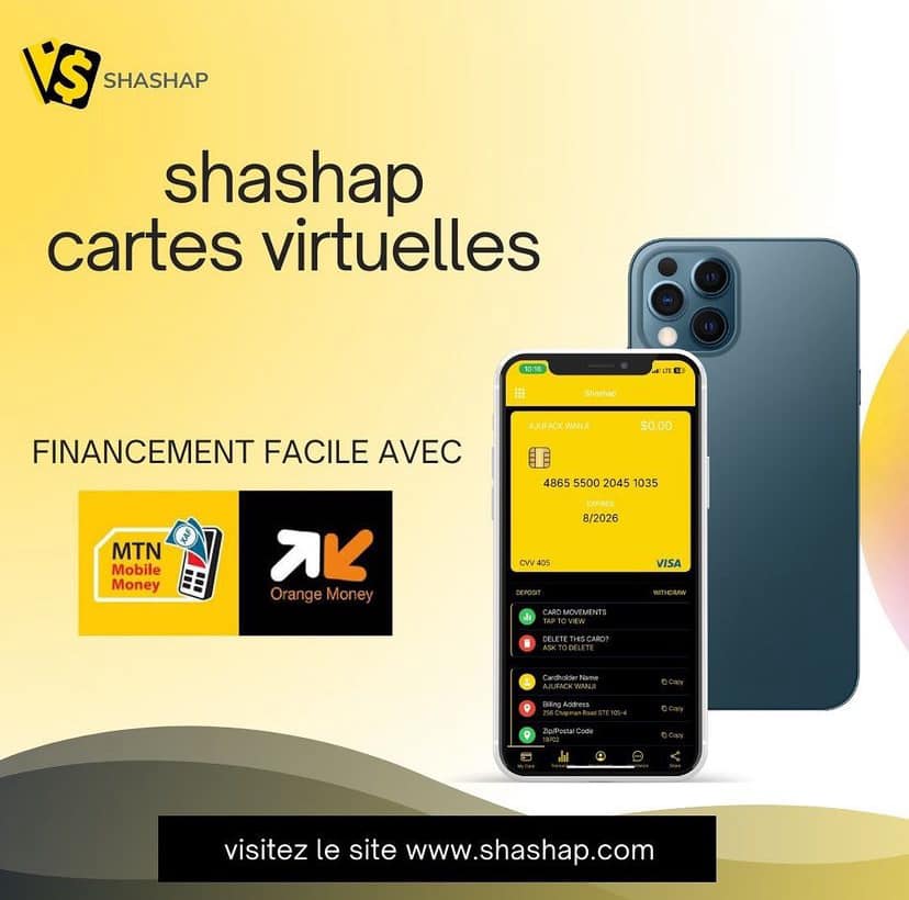 Shashap app Facebook ad