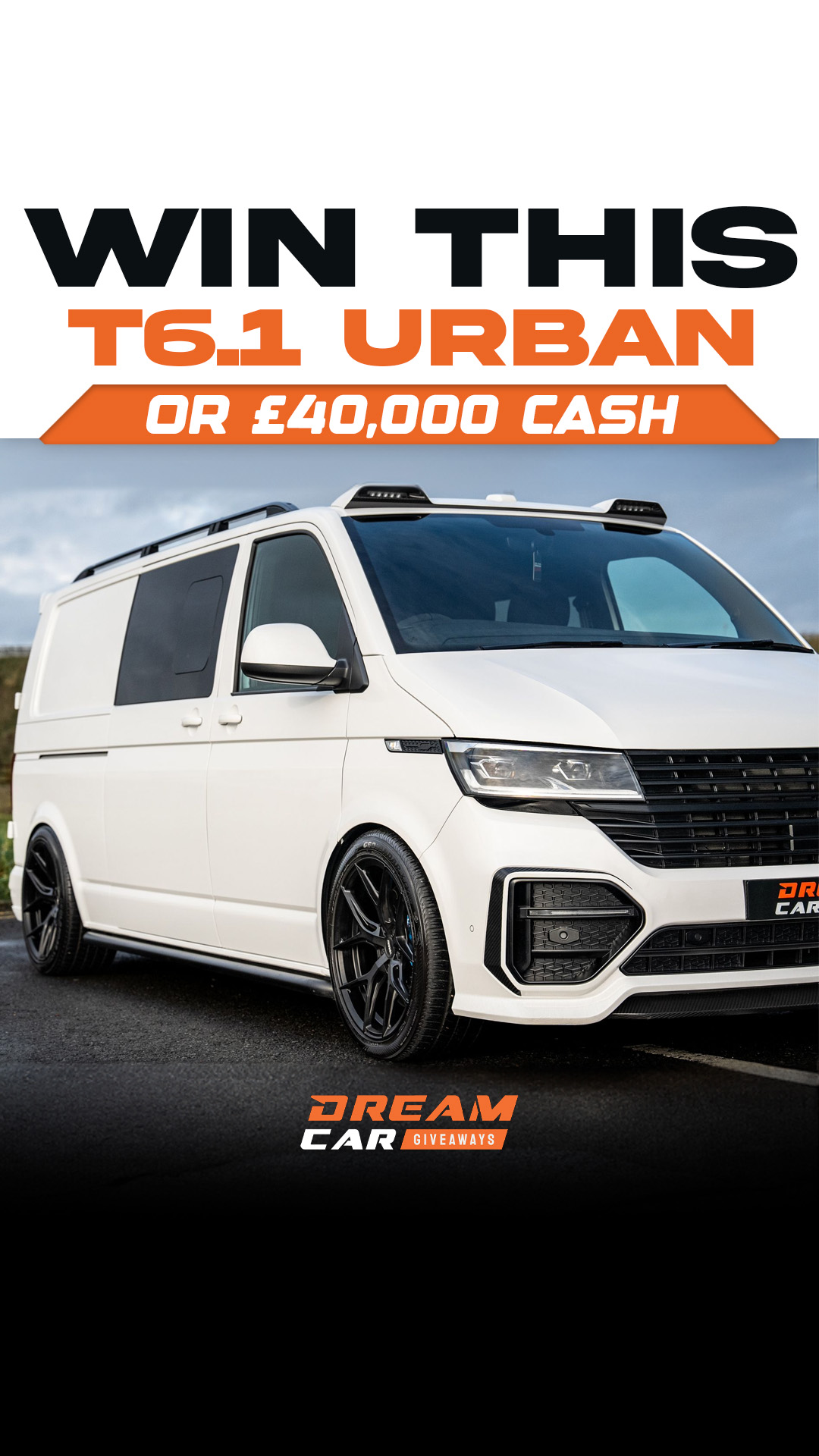 Dream Car Giveaways Facebook ad