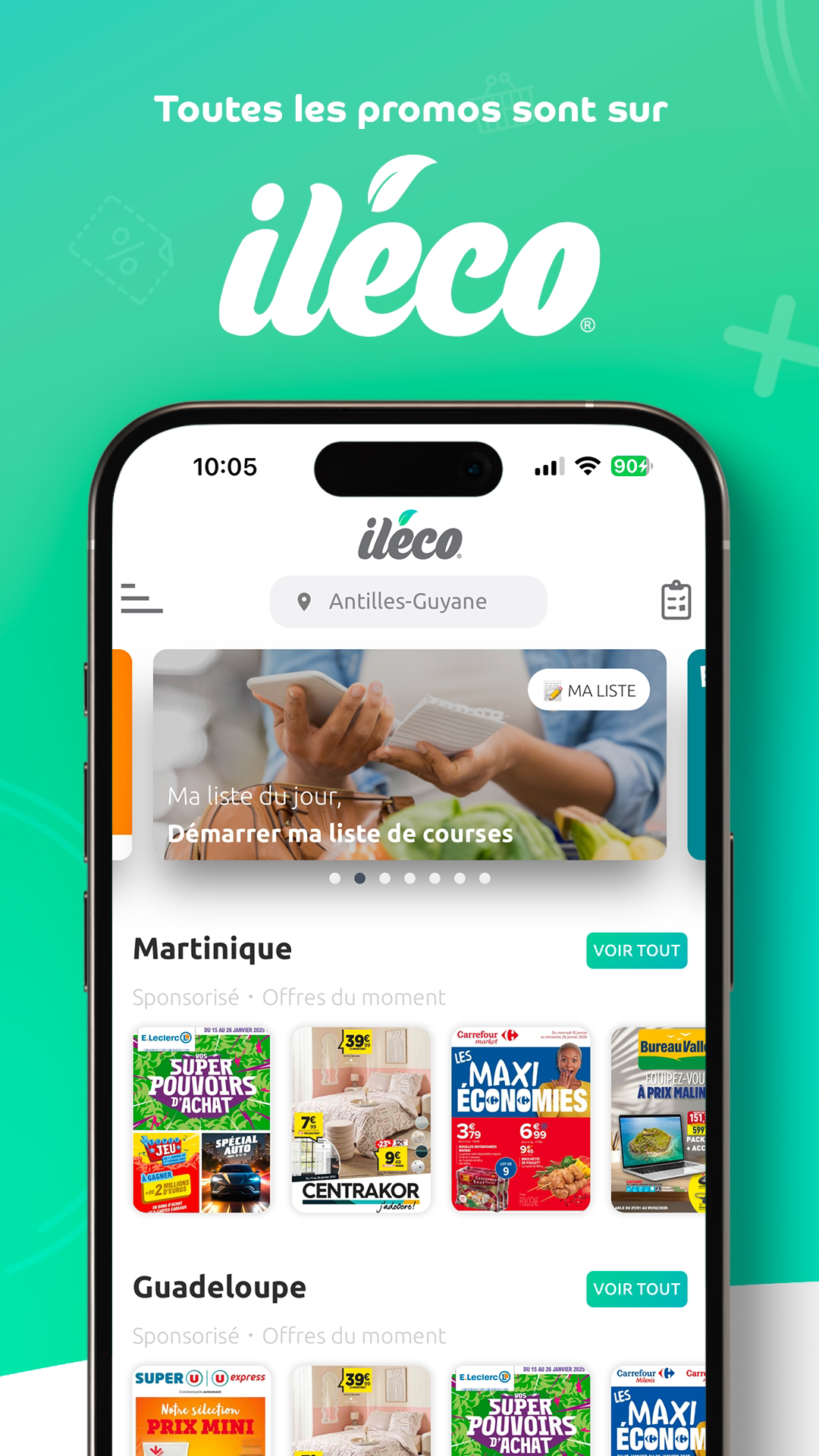 ILÉCO Facebook ad from Feb 19, 2025