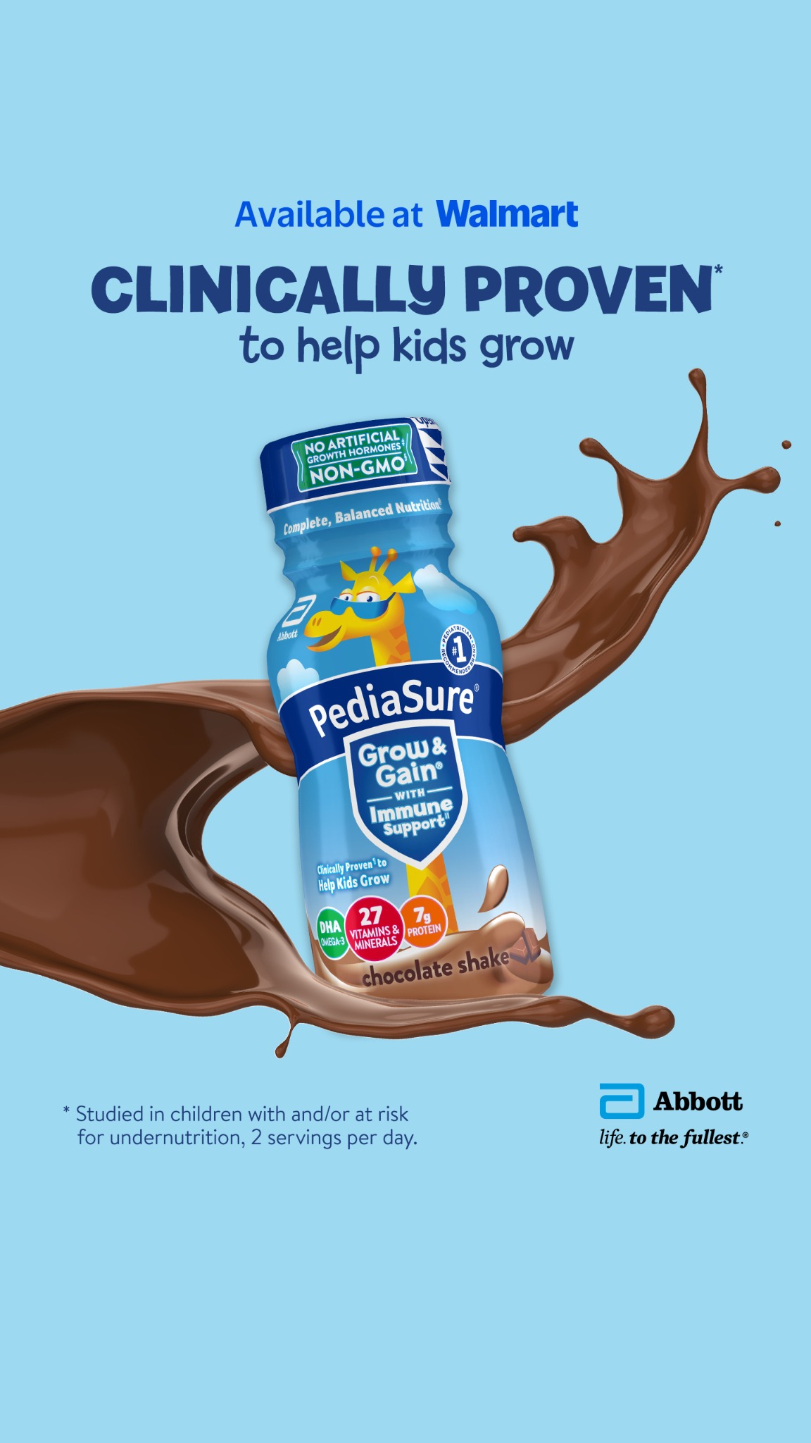 PediaSure US Facebook ad from Mar 4, 2026