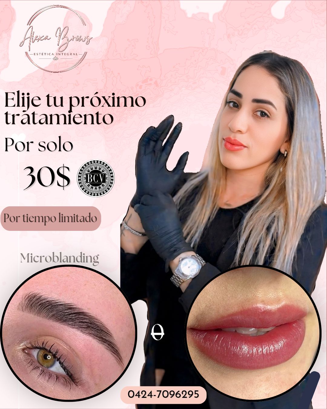 Alexa Brows Make Up Facebook ad: •PROMOCIÓN por tiempo limitado�