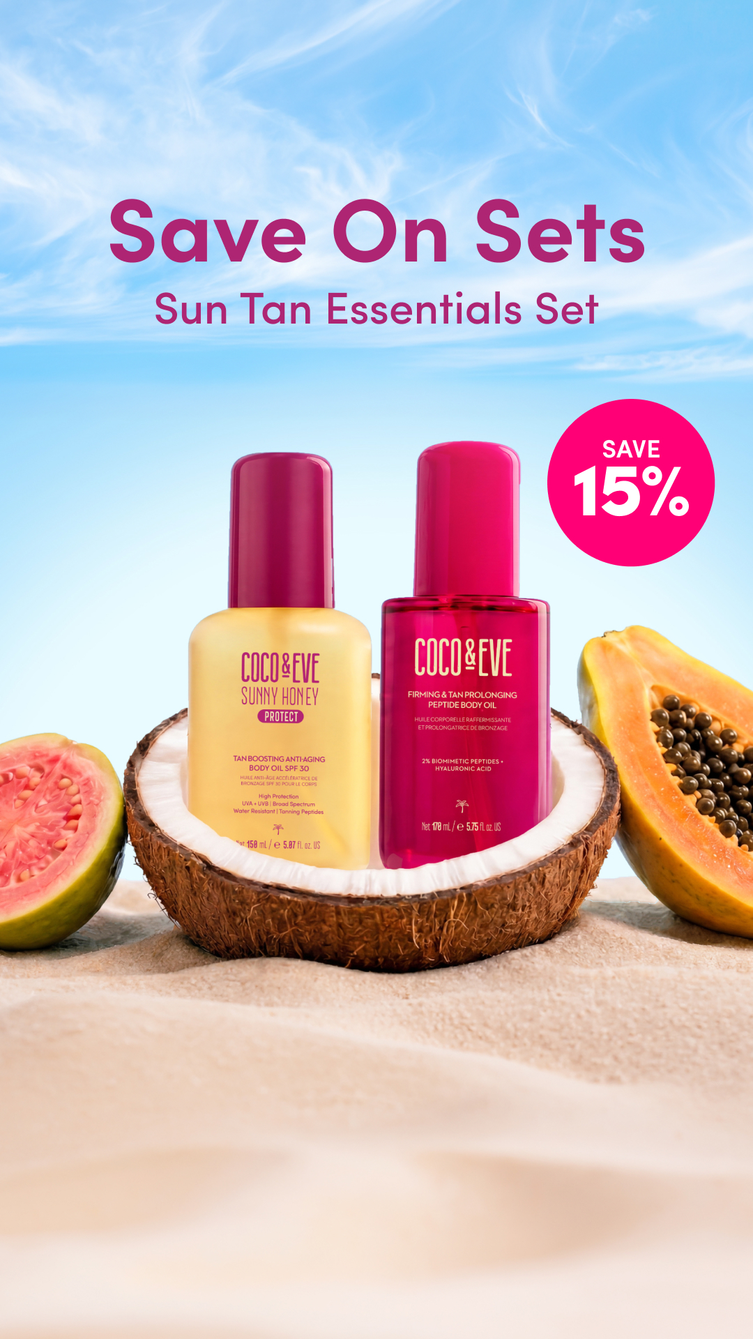 Coco & Eve Facebook ad