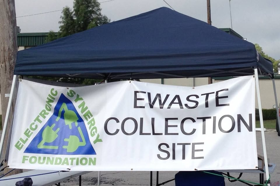 Electronic Synergy Foundation Facebook ad: Western Sun Bank Electronic Recycling Collection Event