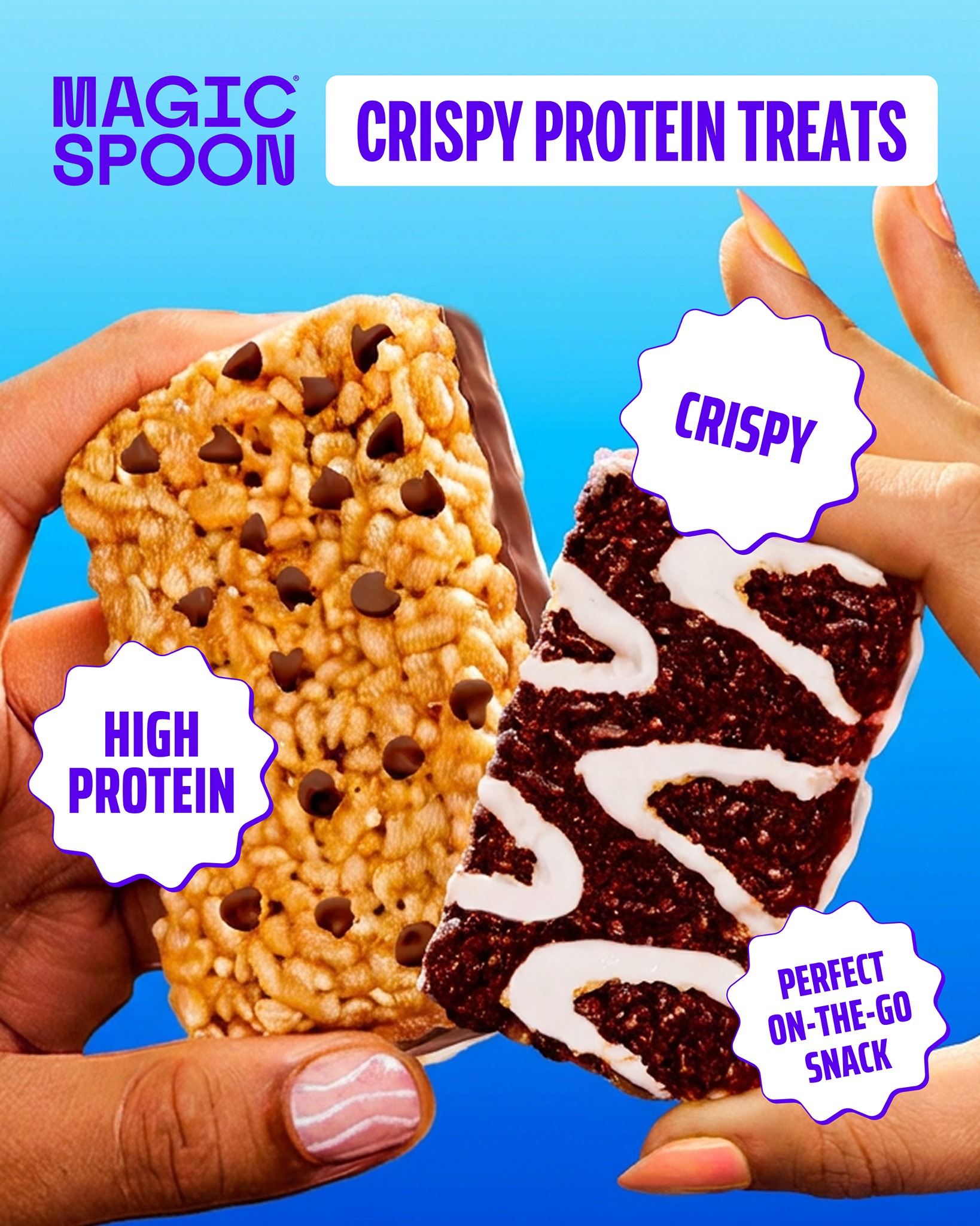 Magic Spoon Cereal Facebook ad: Limited Edition: Cookies & Cream + Cookie Dough