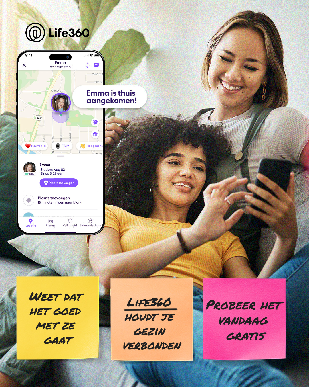 Life360 Facebook ad