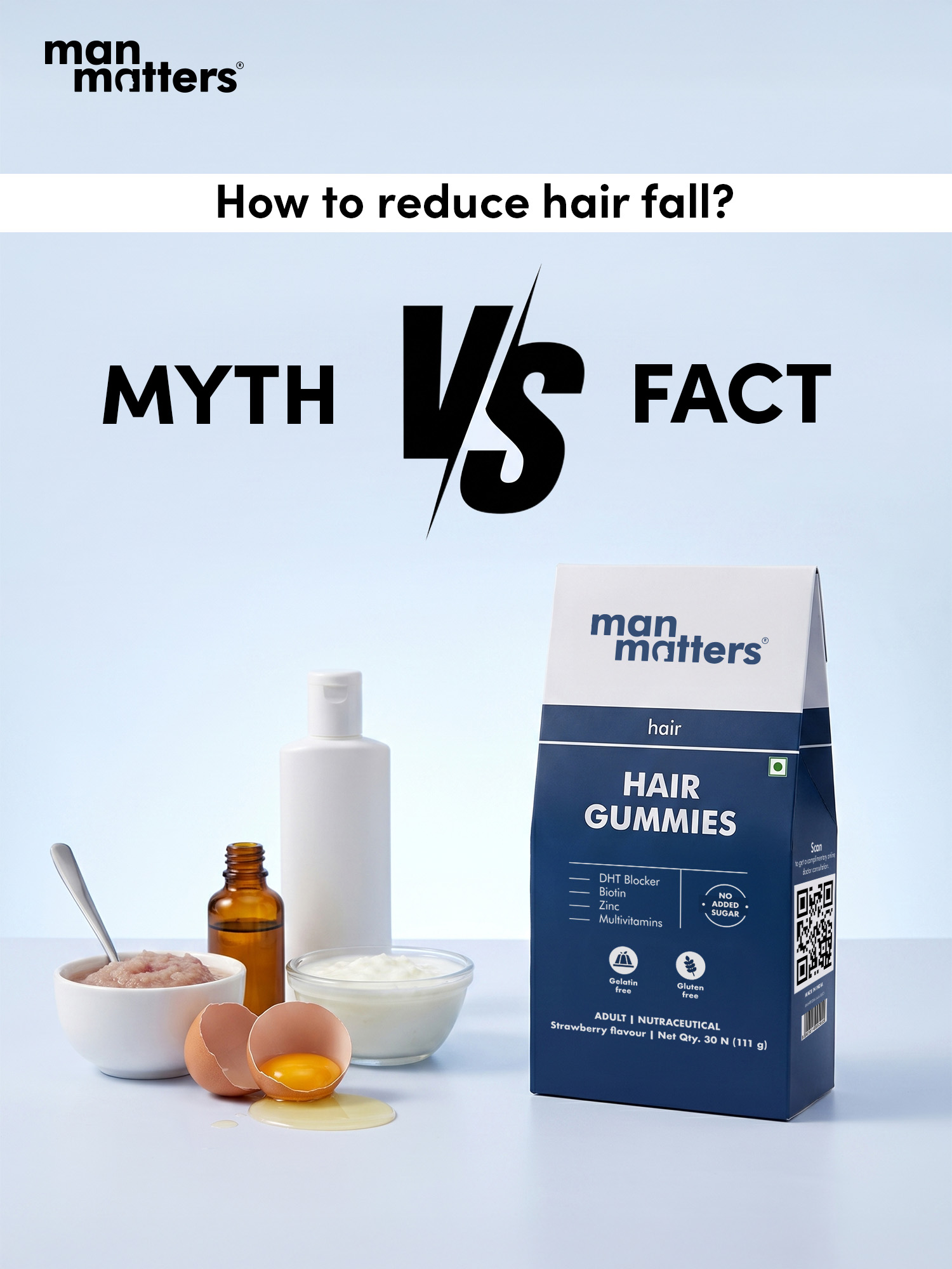Hair Matters by Man Matters Facebook ad