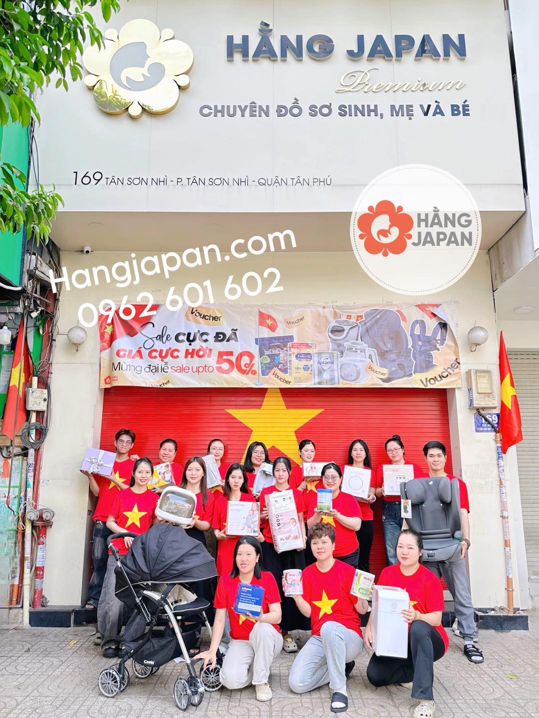 Hằng Japan Facebook ad: SALE TƯNG BỪNG - MỪNG ĐẠI LỄ: ƯU…