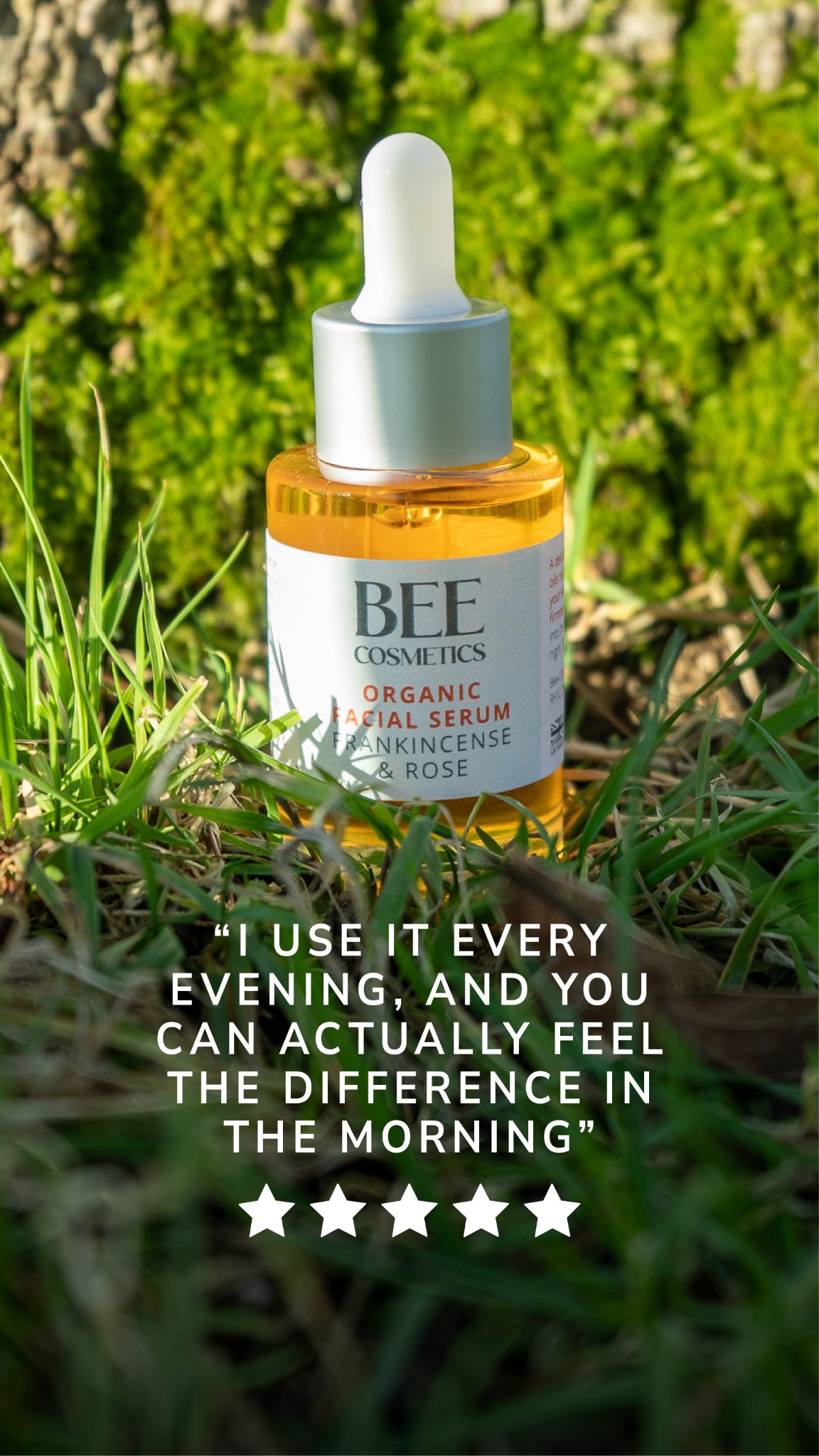 Bee Cosmetics Facebook ad