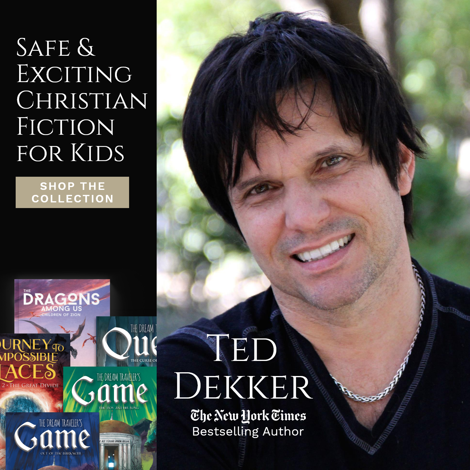 Ted Dekker Facebook ad