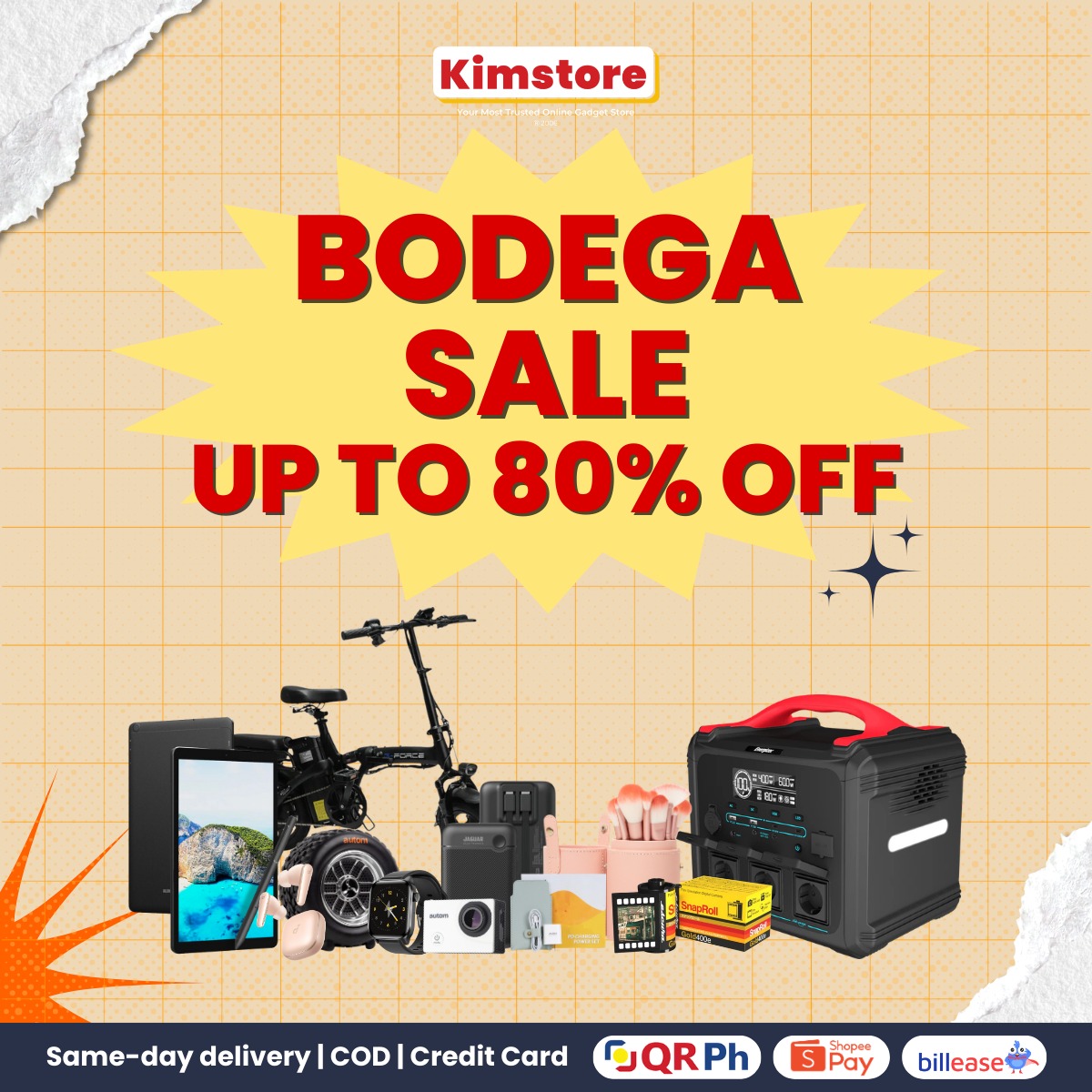 Kimstore Facebook ad: ๐๐๐๐ก ๐๐จ๐ซ ๐๐ฌ ๐ฅ๐จ๐ฐ ๐๐ฌ โฑ๐๐?!