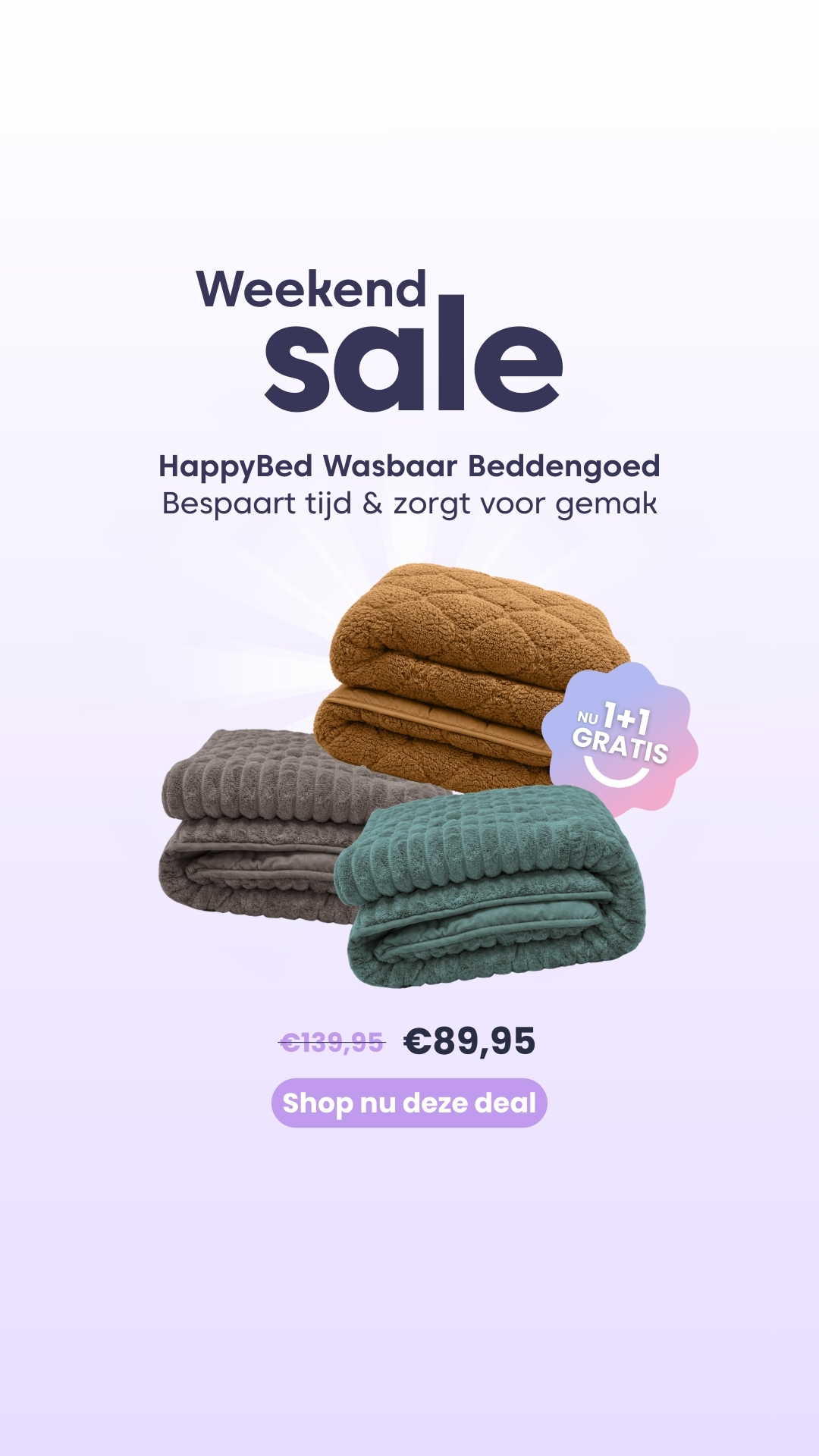 HappyBed Facebook ad