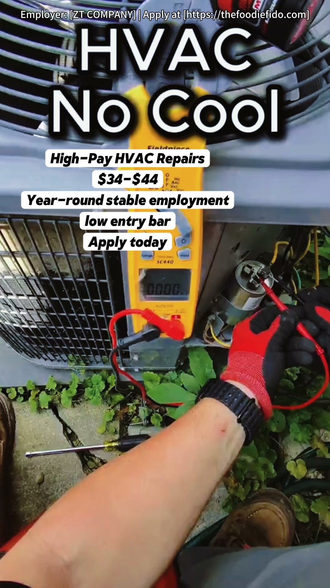 Daily Career Opportunity Guide Facebook ad: Explore high paying residential HVAC service jobs
