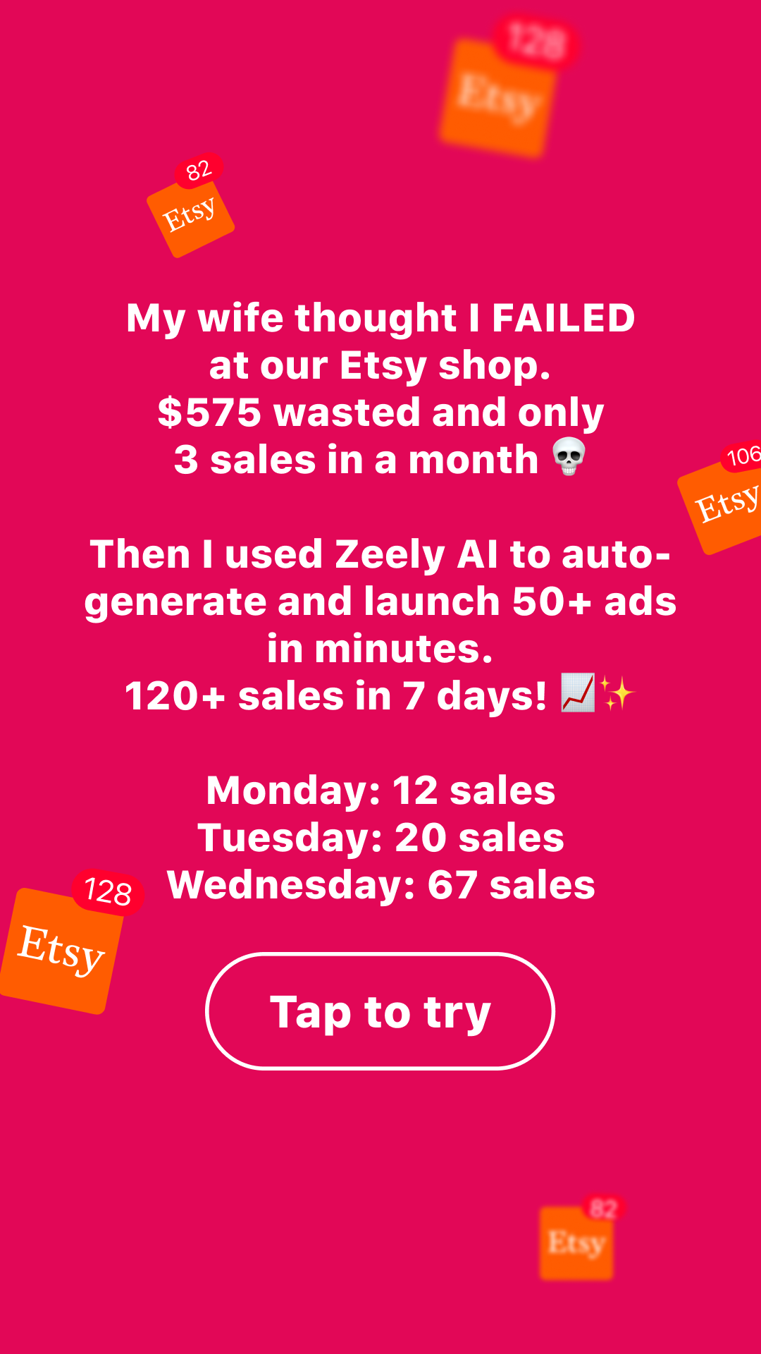 Zeely Facebook ad