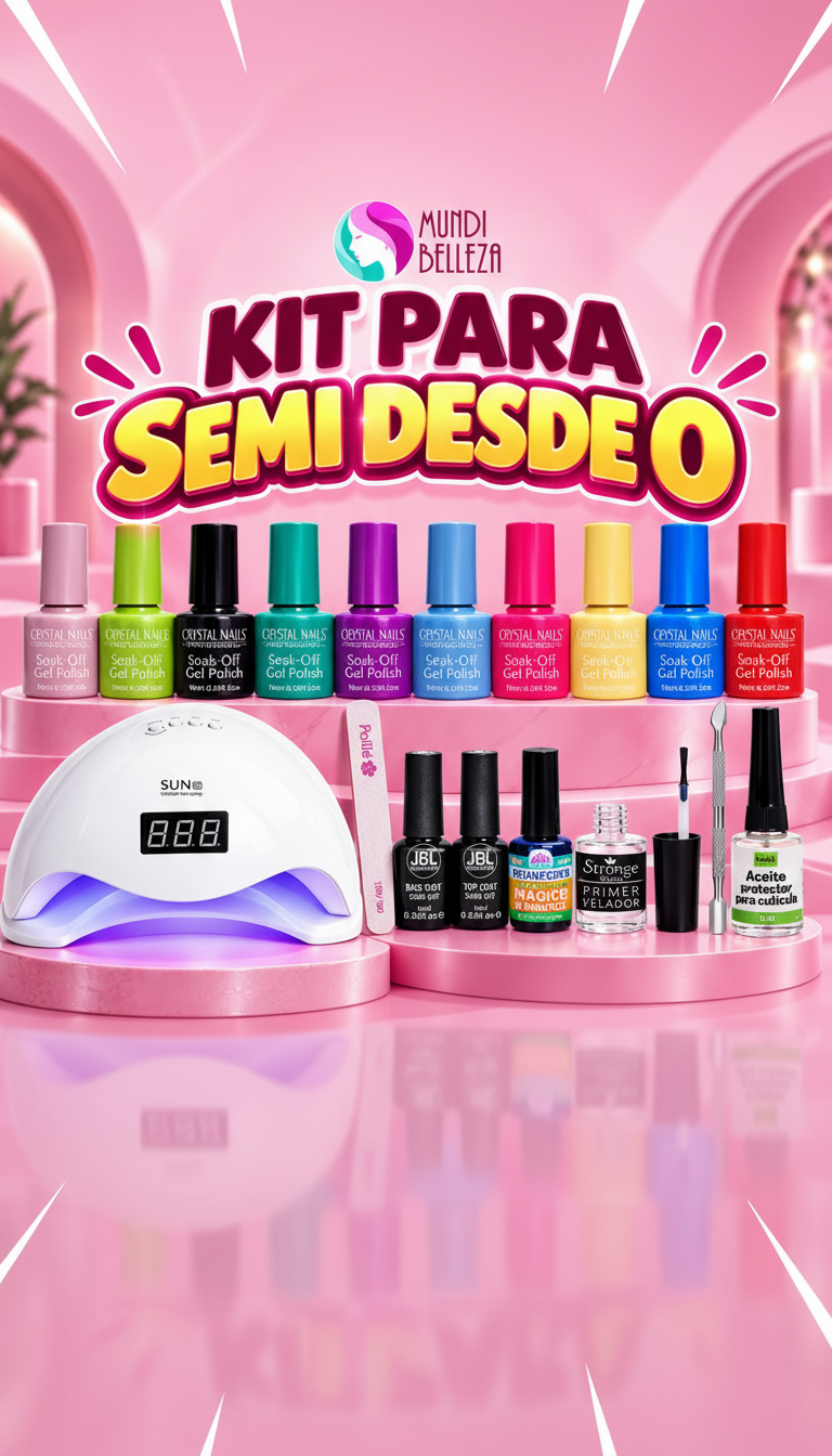 Mundibelleza Facebook ad: Kit para Semi Desde 0