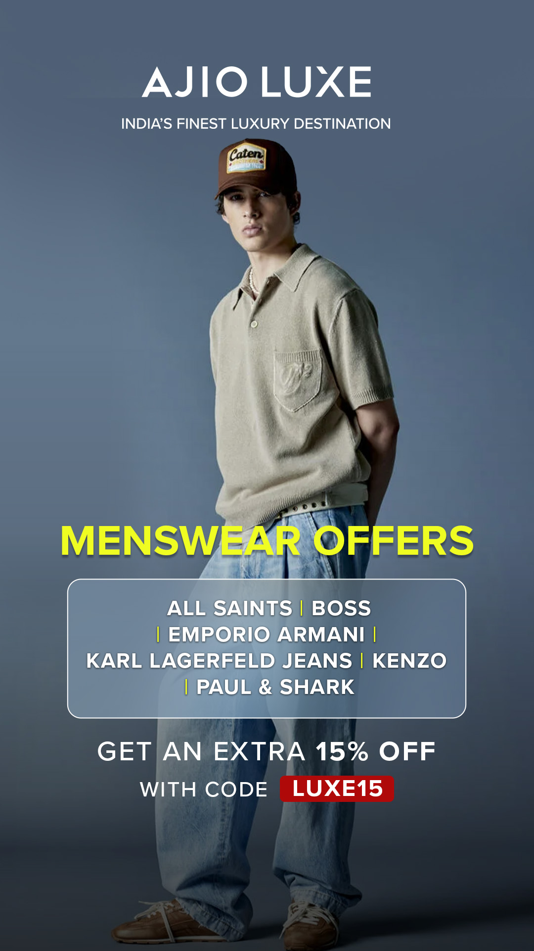 AjioLuxe Facebook ad