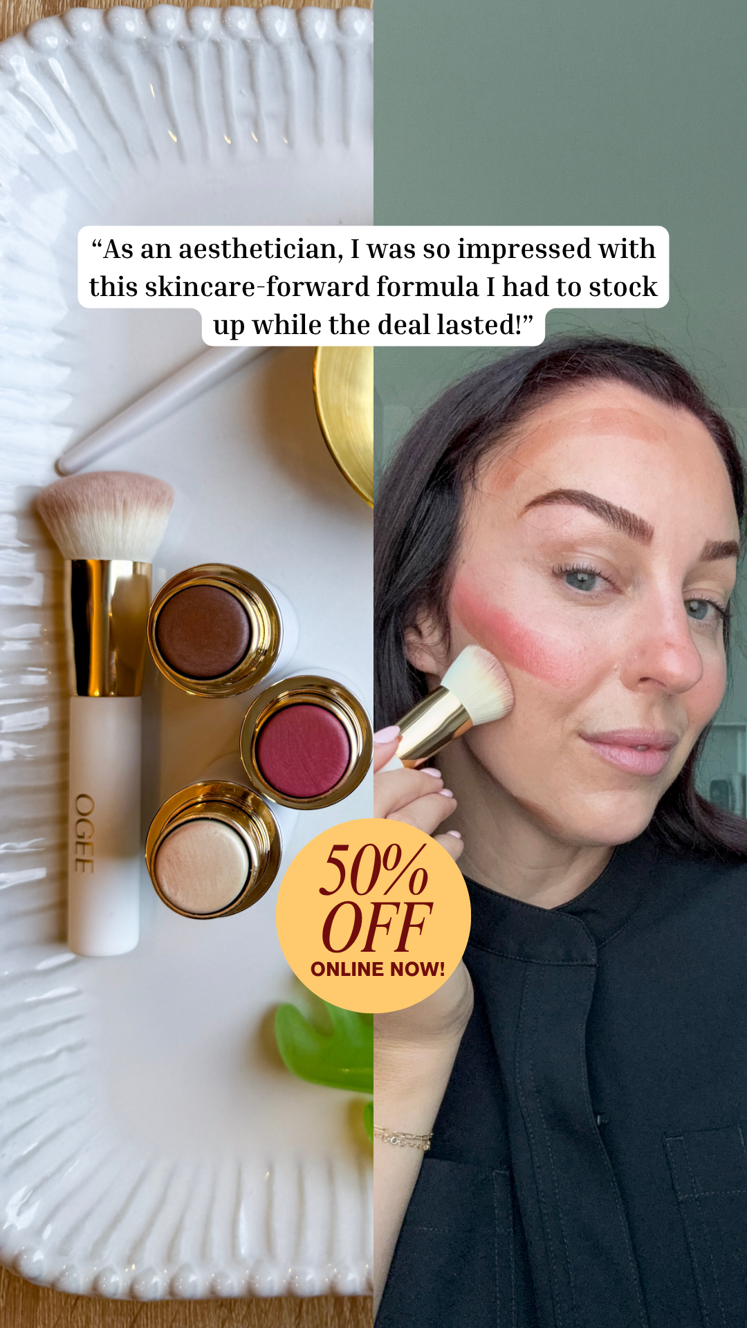 Society Skin and Beauty Facebook ad from Apr 30, 2026