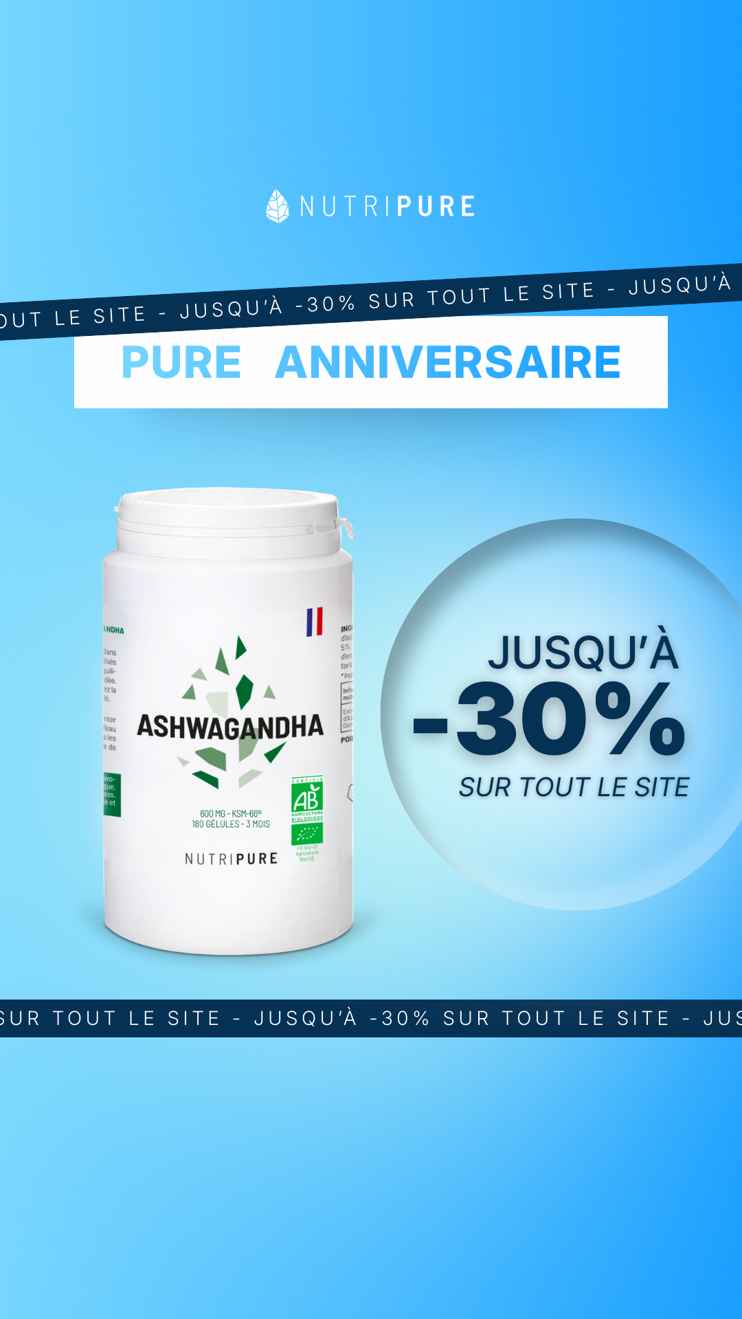 Nutripure Facebook ad