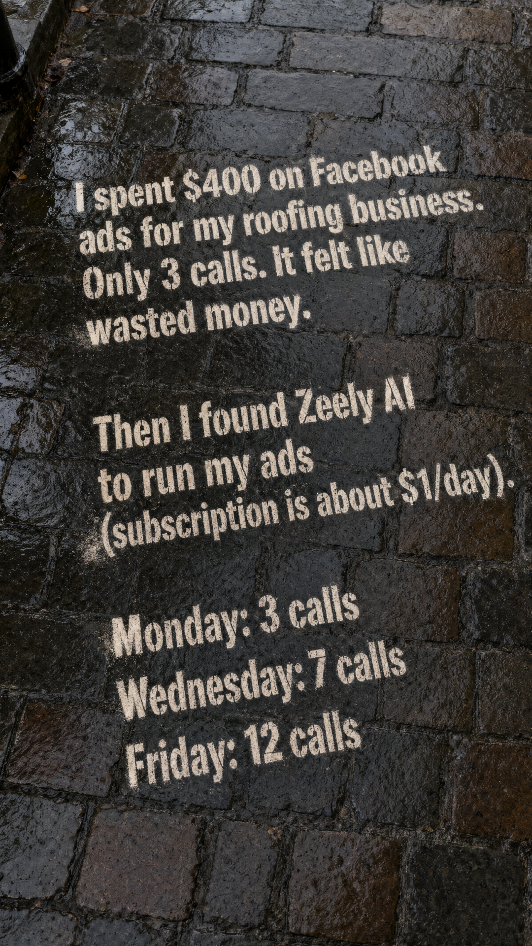 Zeely Facebook ad