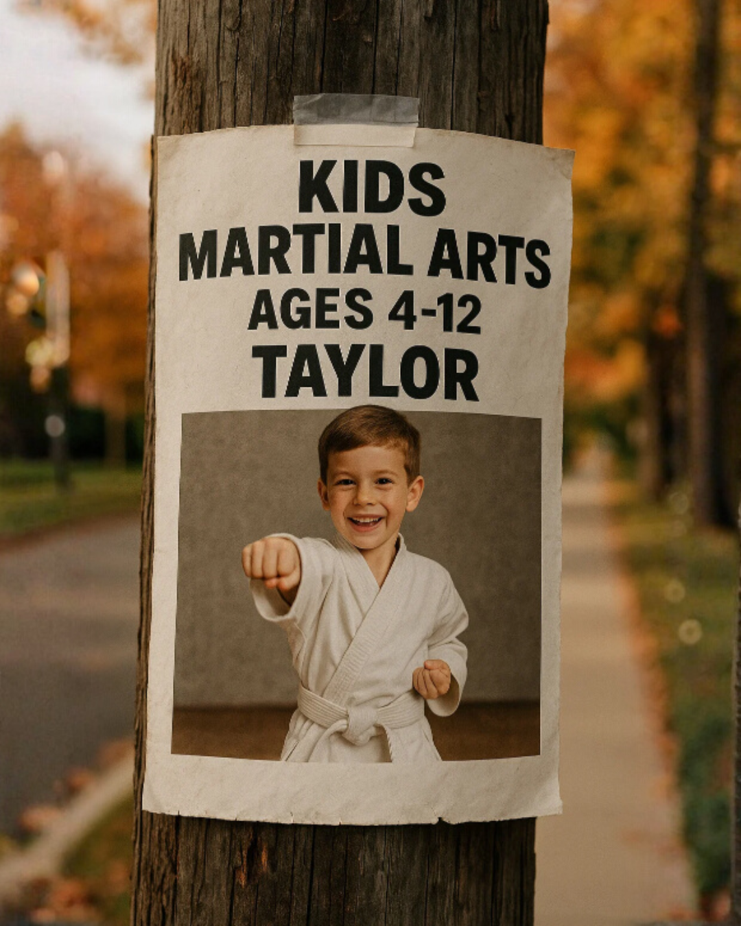 Grand Master Lee Tae Kwon Do Facebook ad