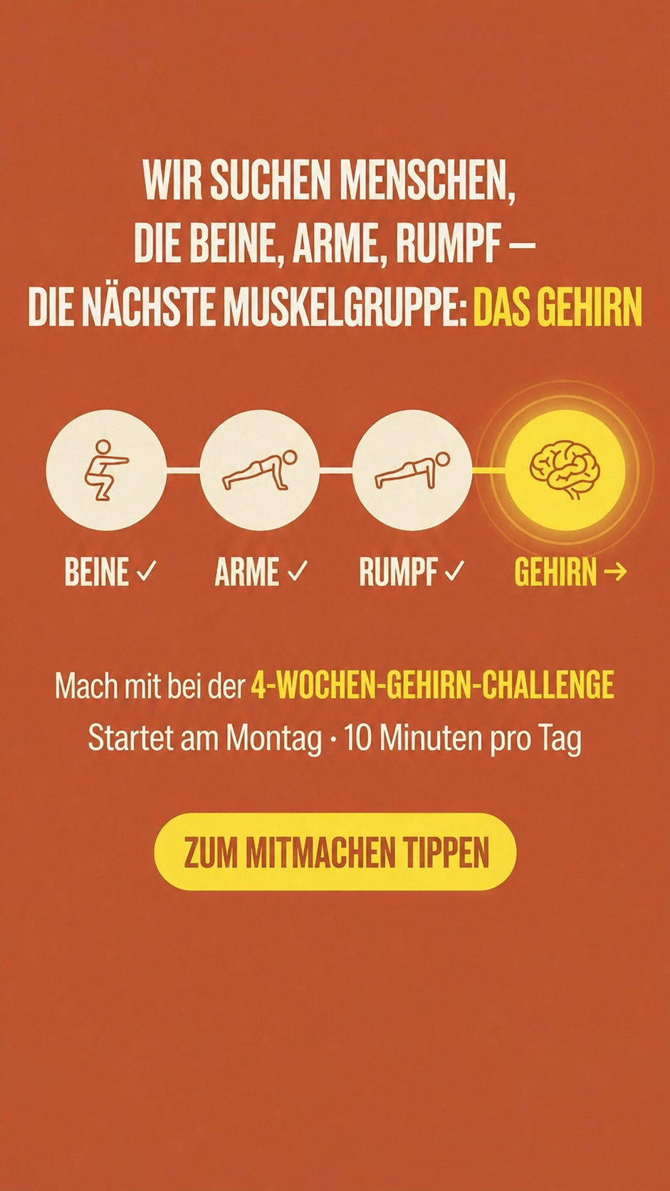 Impulse: Brain Training & Self-Discovery Facebook ad