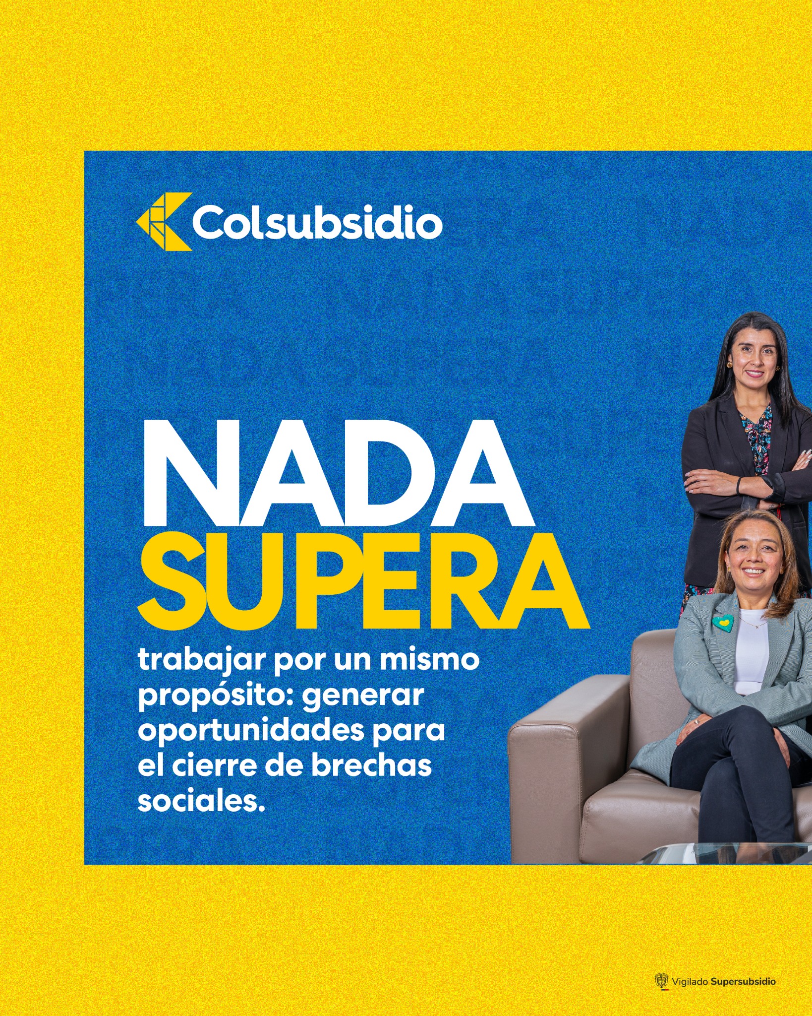 Colsubsidio Facebook ad: En Colsubsidio creemos que trabajar también significa…