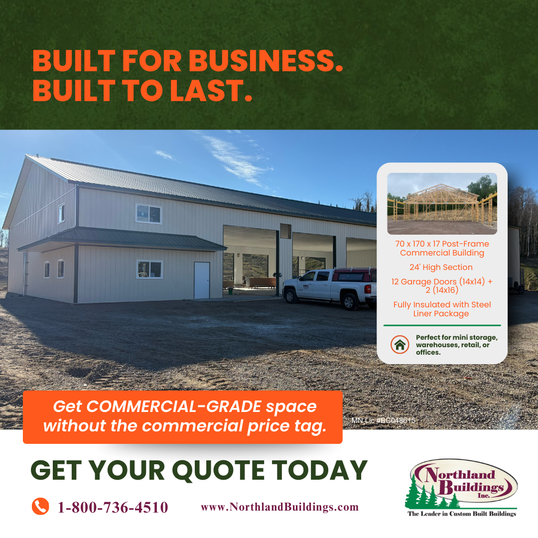 Northland Buildings, Inc. Facebook ad