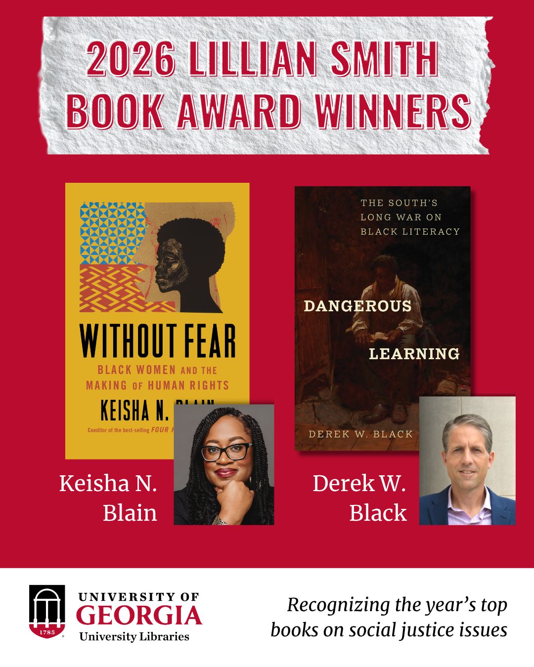 Southern Regional Council Facebook ad: Congratulations to authors Keisha N. Blain, Ph.D. and…