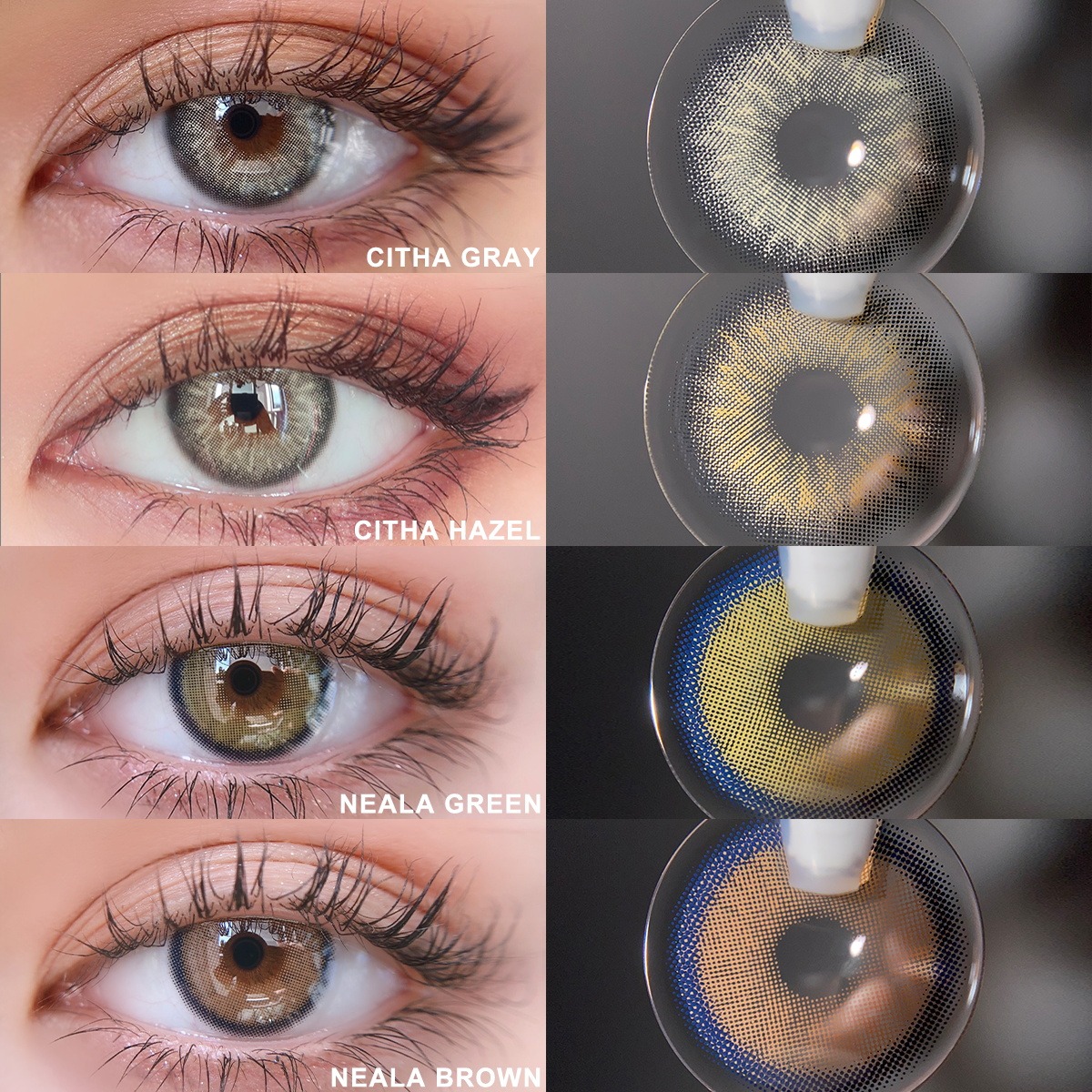 Just4kira Facebook ad: Best colored lenses