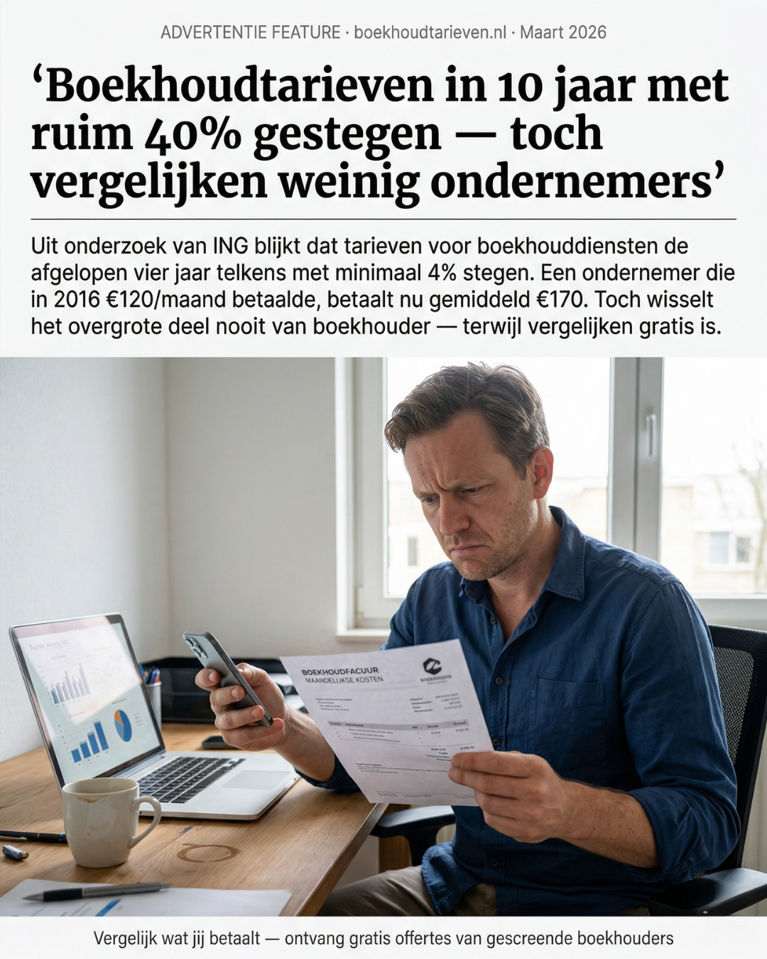 Boekhoud Tarieven Facebook ad