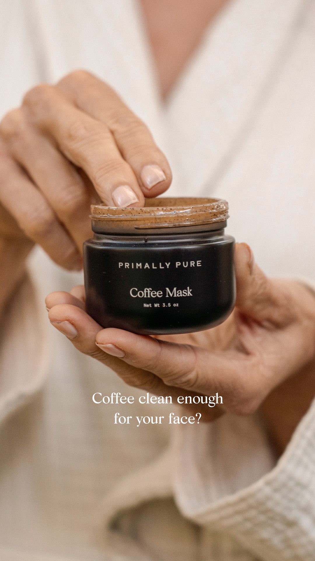 Primally Pure Skincare Facebook ad